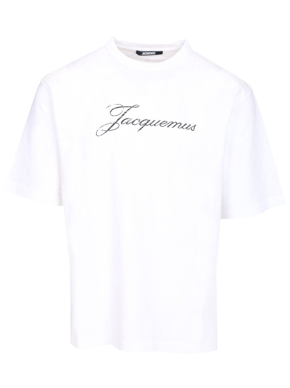 Jacquemus Men T-Shirt With Writing JACQUEMUS