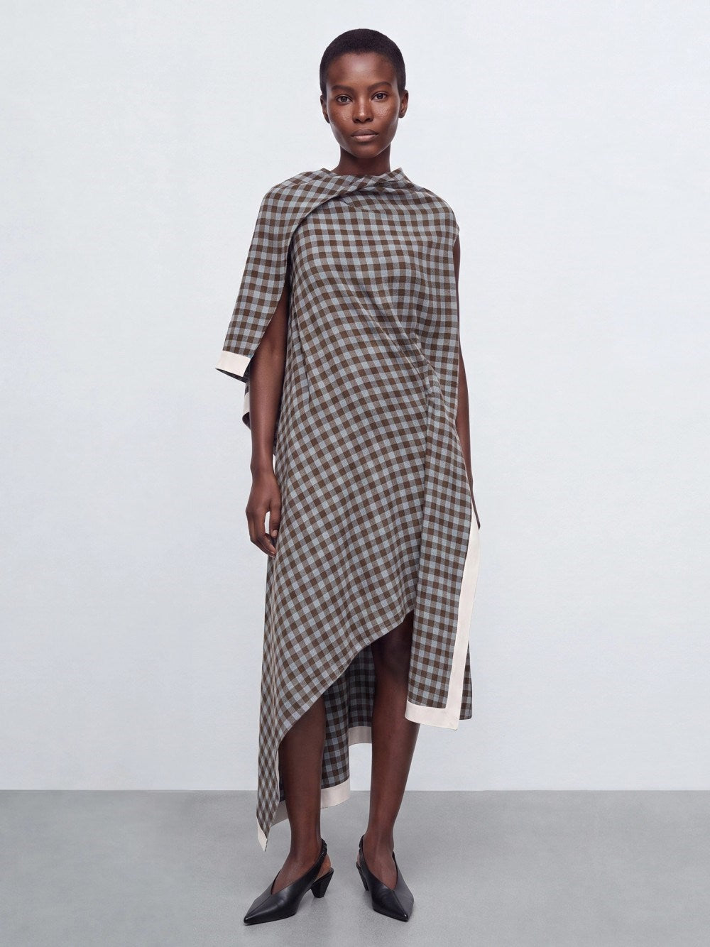 Loewe Women Dress In Viscose And Linen Blend LOEWE