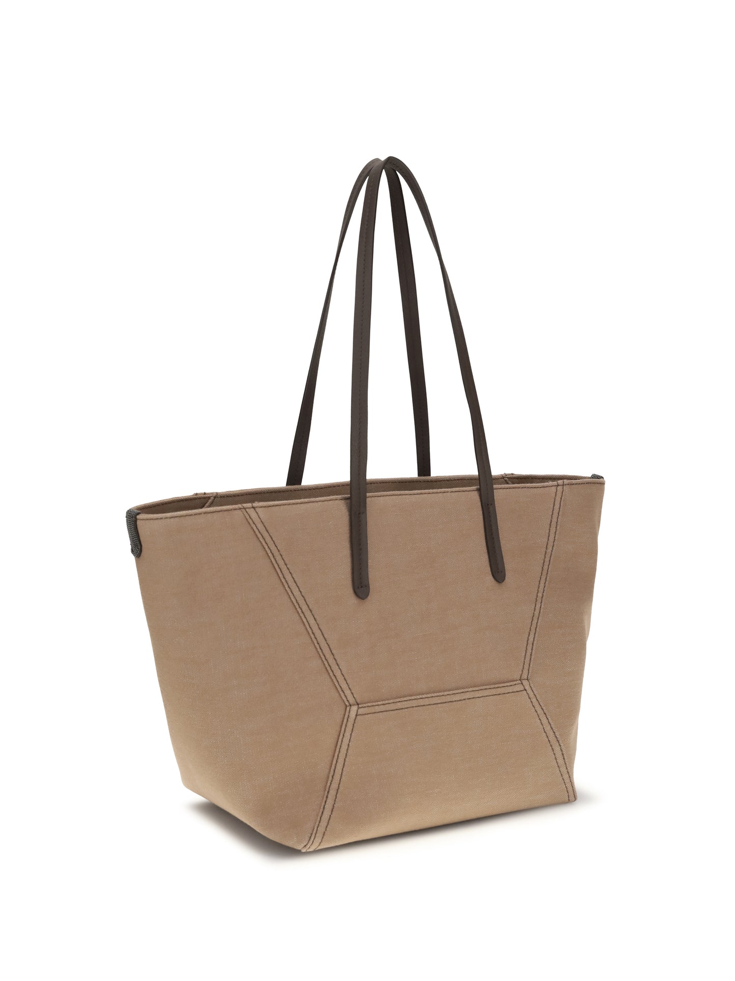 Brunello Cucinelli Women Canvas Shoulder Bag BRUNELLO CUCINELLI