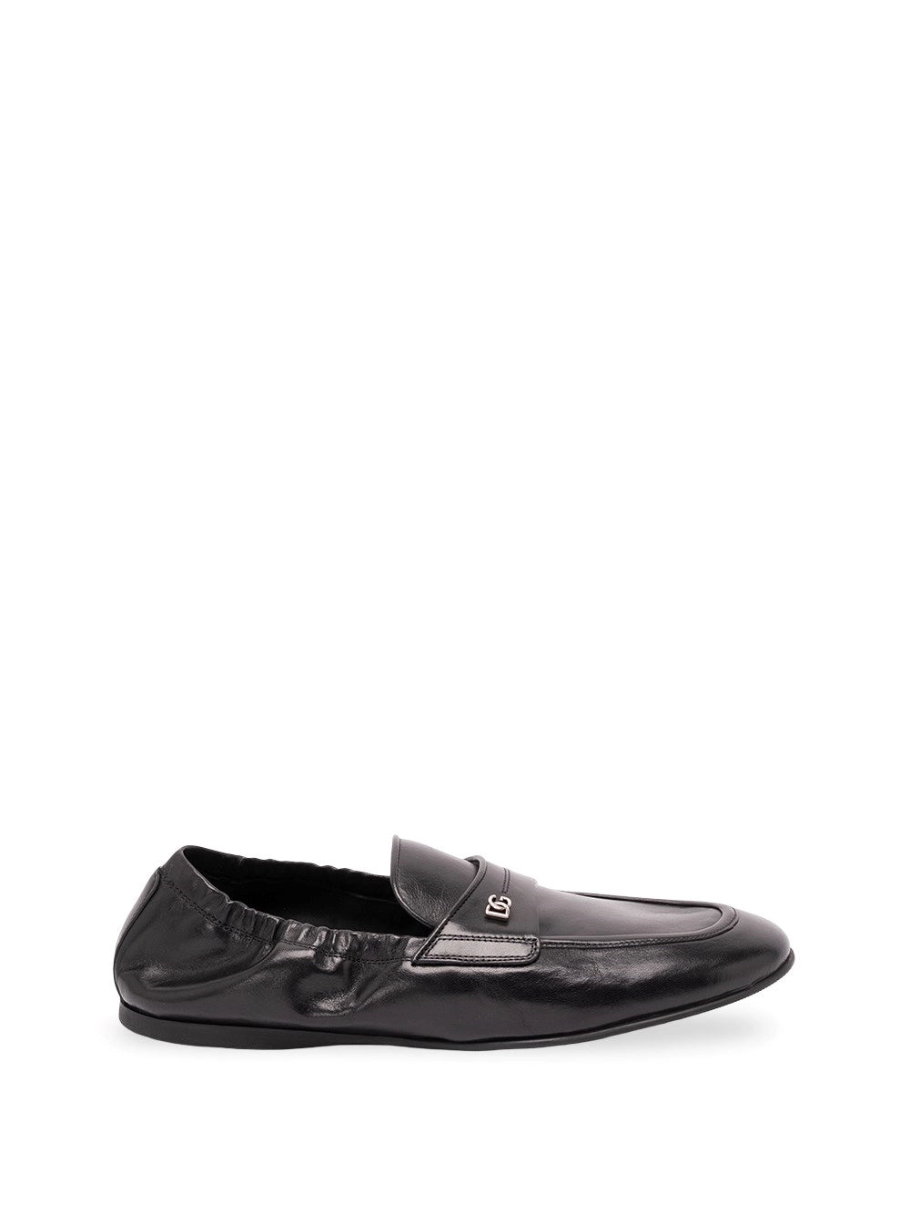 Dolce & Gabbana Men Elastic-Back Loafers