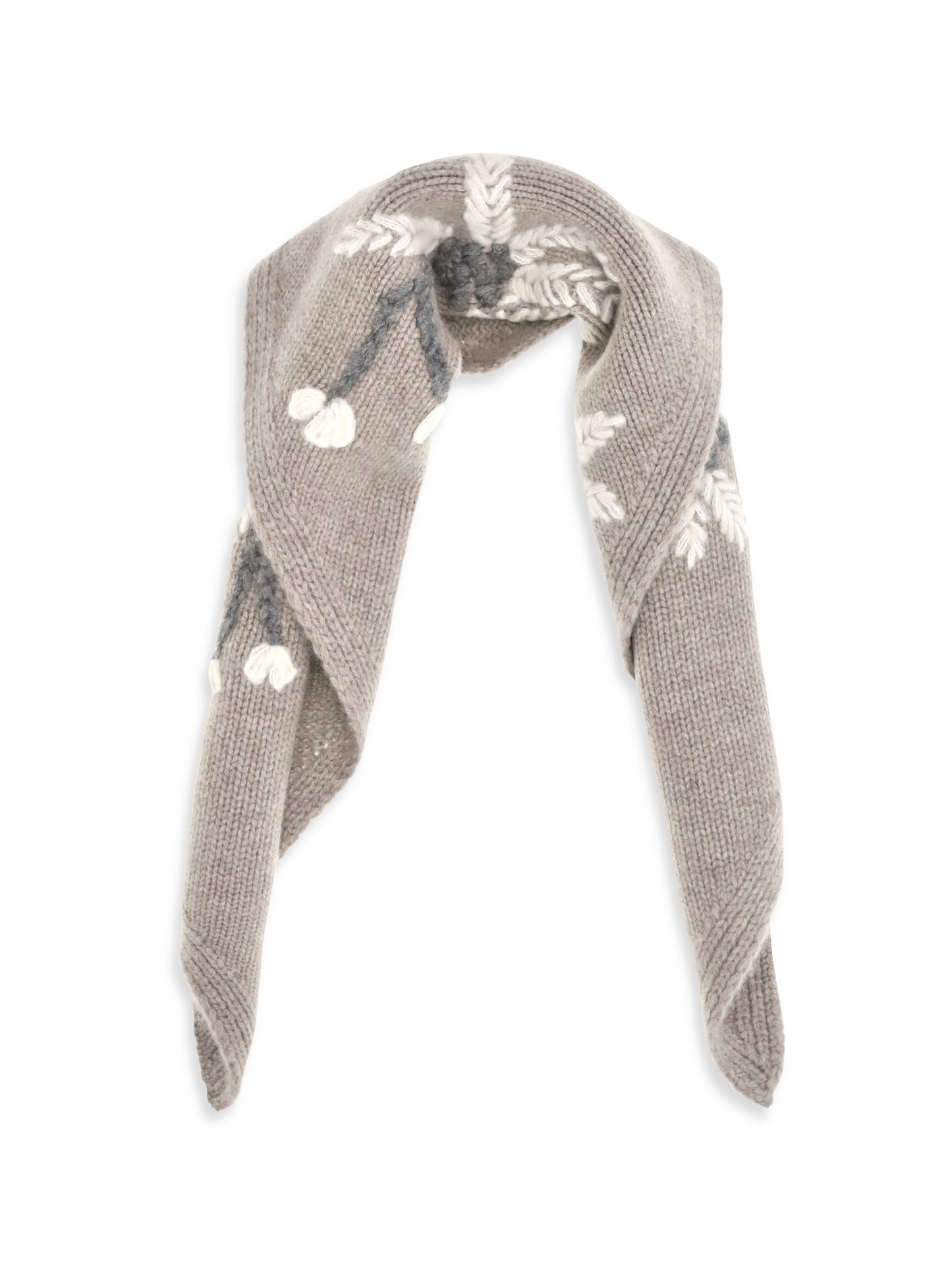 P.A.R.O.S.H. Women Wallaby Floral Knit Scarf P.A.R.O.S.H.