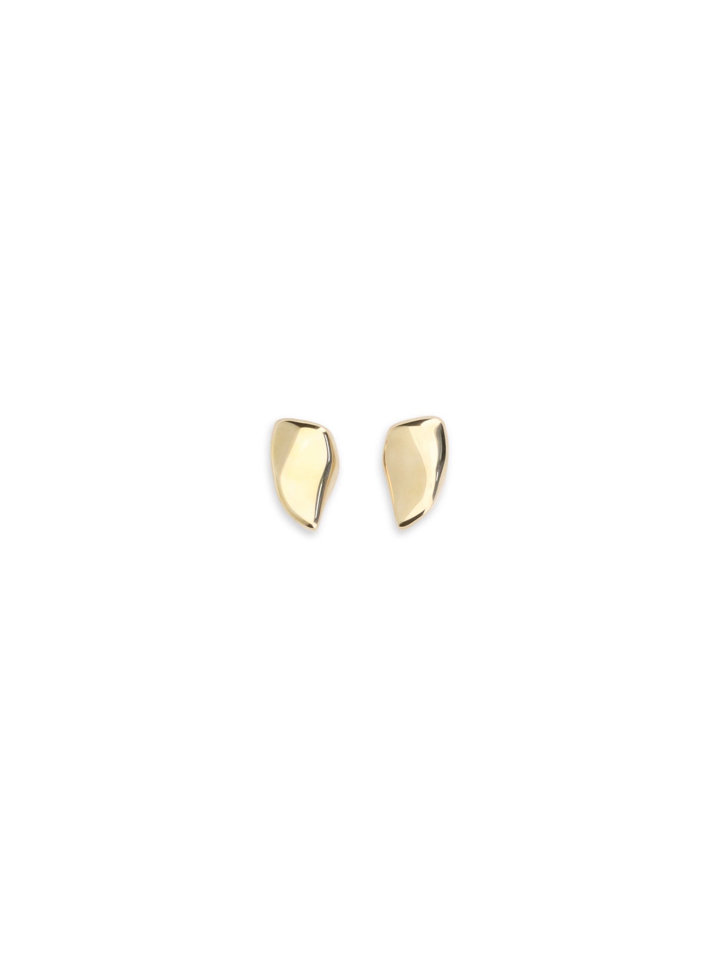 Bottega Veneta Women Geometric Gold Earrings BOTTEGA VENETA