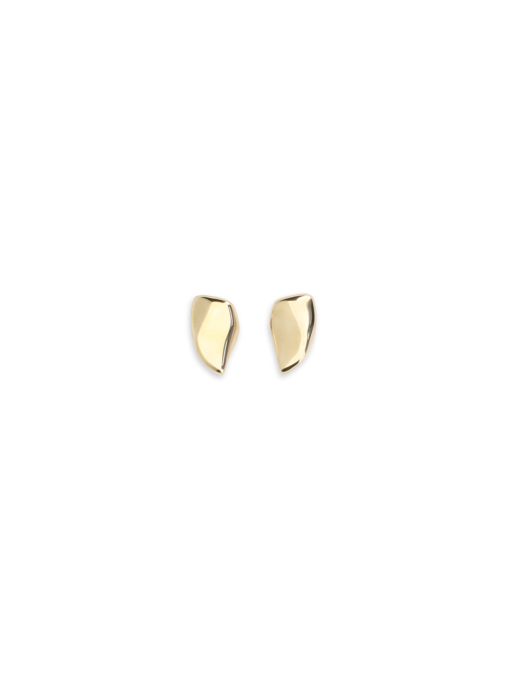 Bottega Veneta Women Geometric Gold Earrings BOTTEGA VENETA