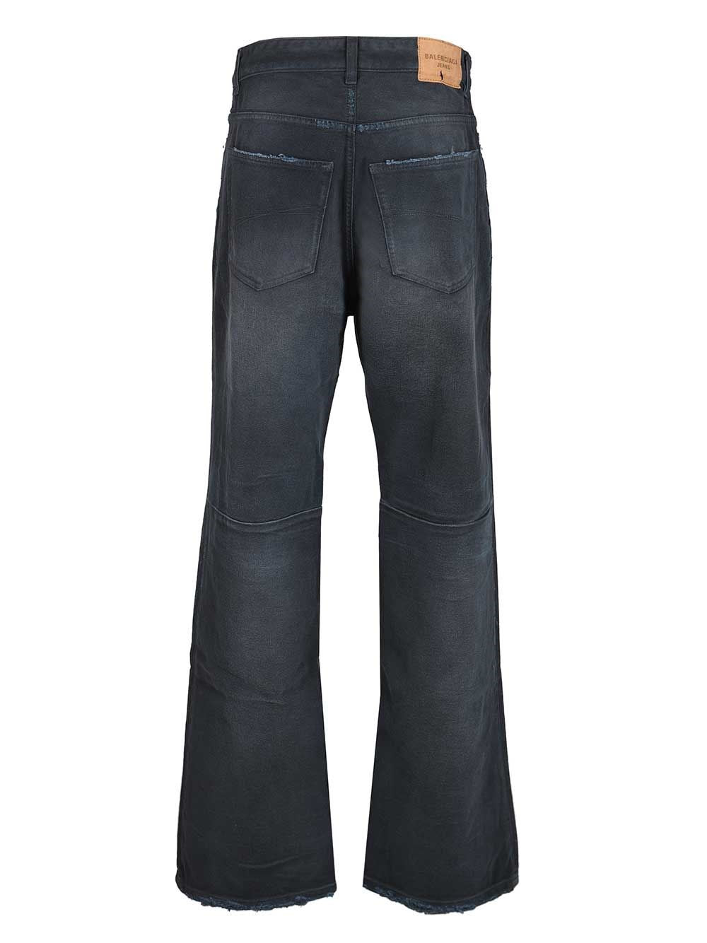 Balenciaga Men Regular Faded Jeans BALENCIAGA