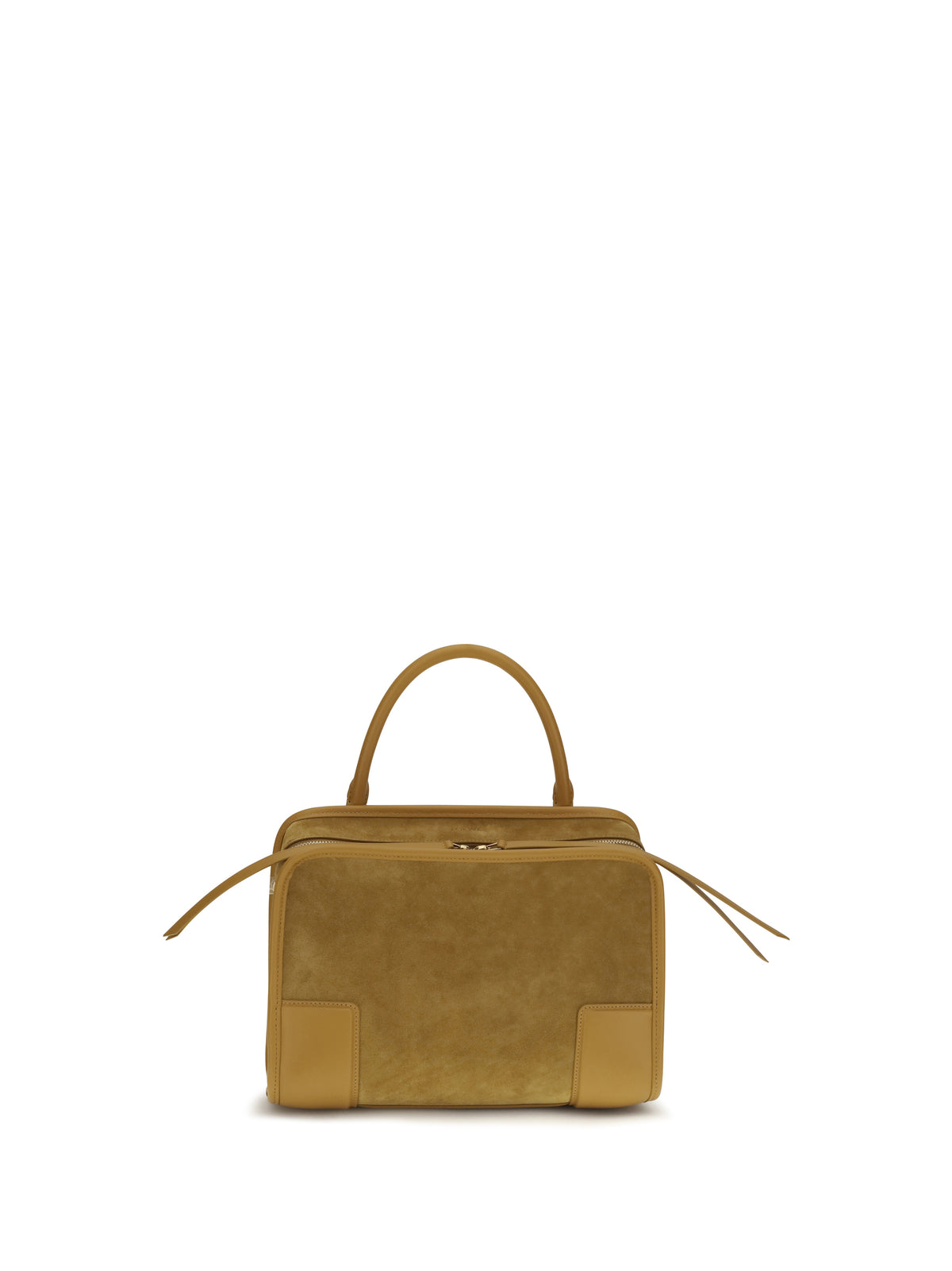 Loewe Women Medium Amazona 180 Suede Handbag LOEWE