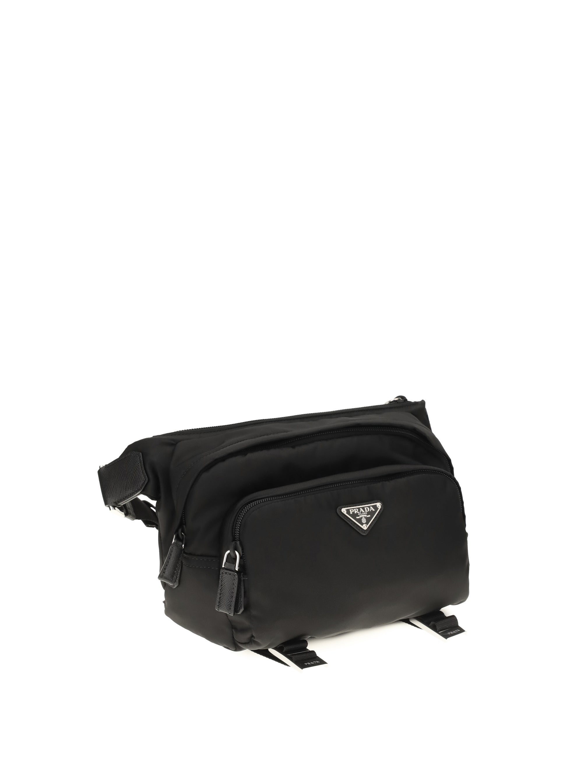 Prada Men Re-Nylon And Saffiano Shoulder Bag PRADA