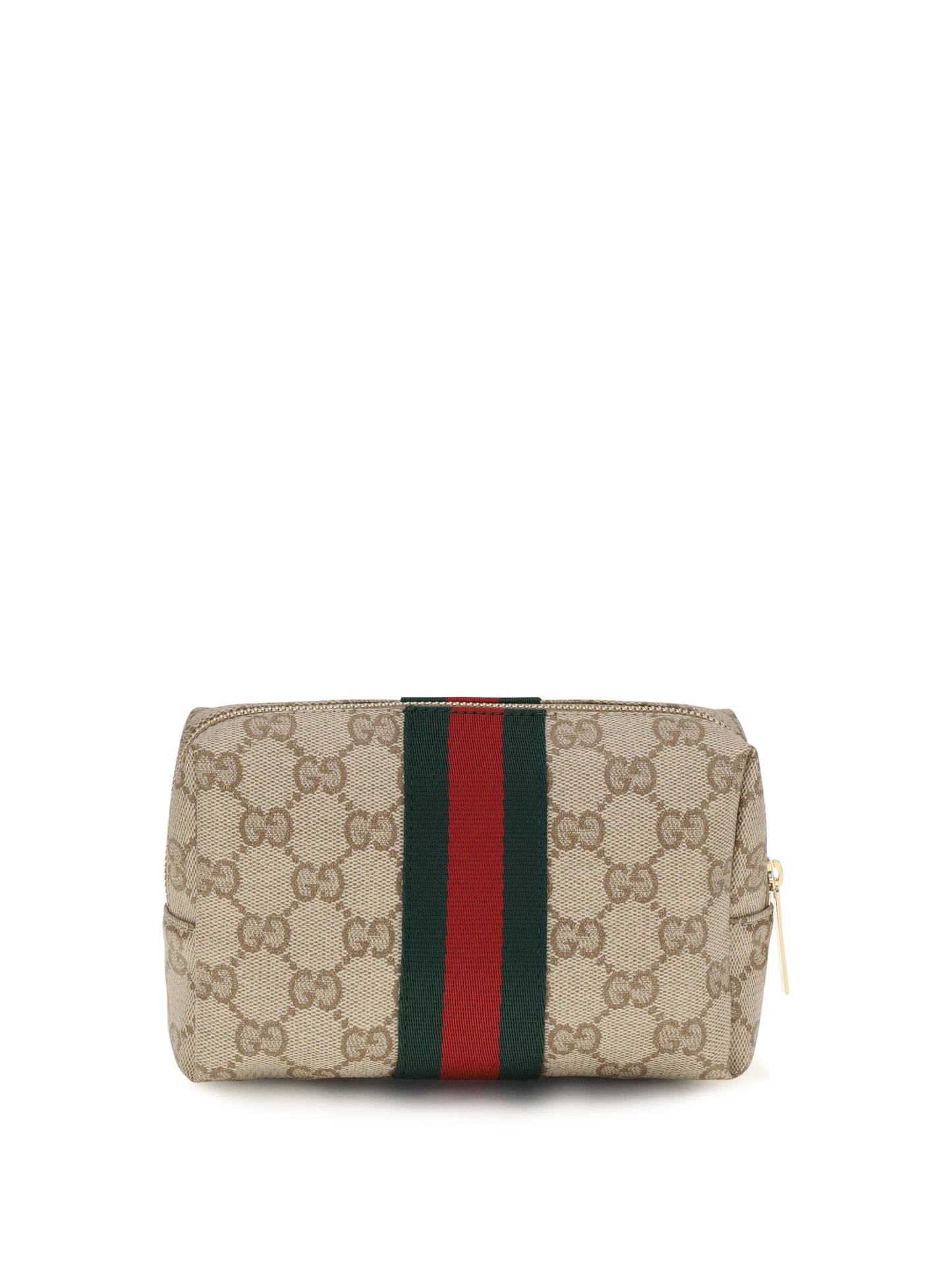 Gucci Women Medium Beauty Case With Web Stripe GUCCI