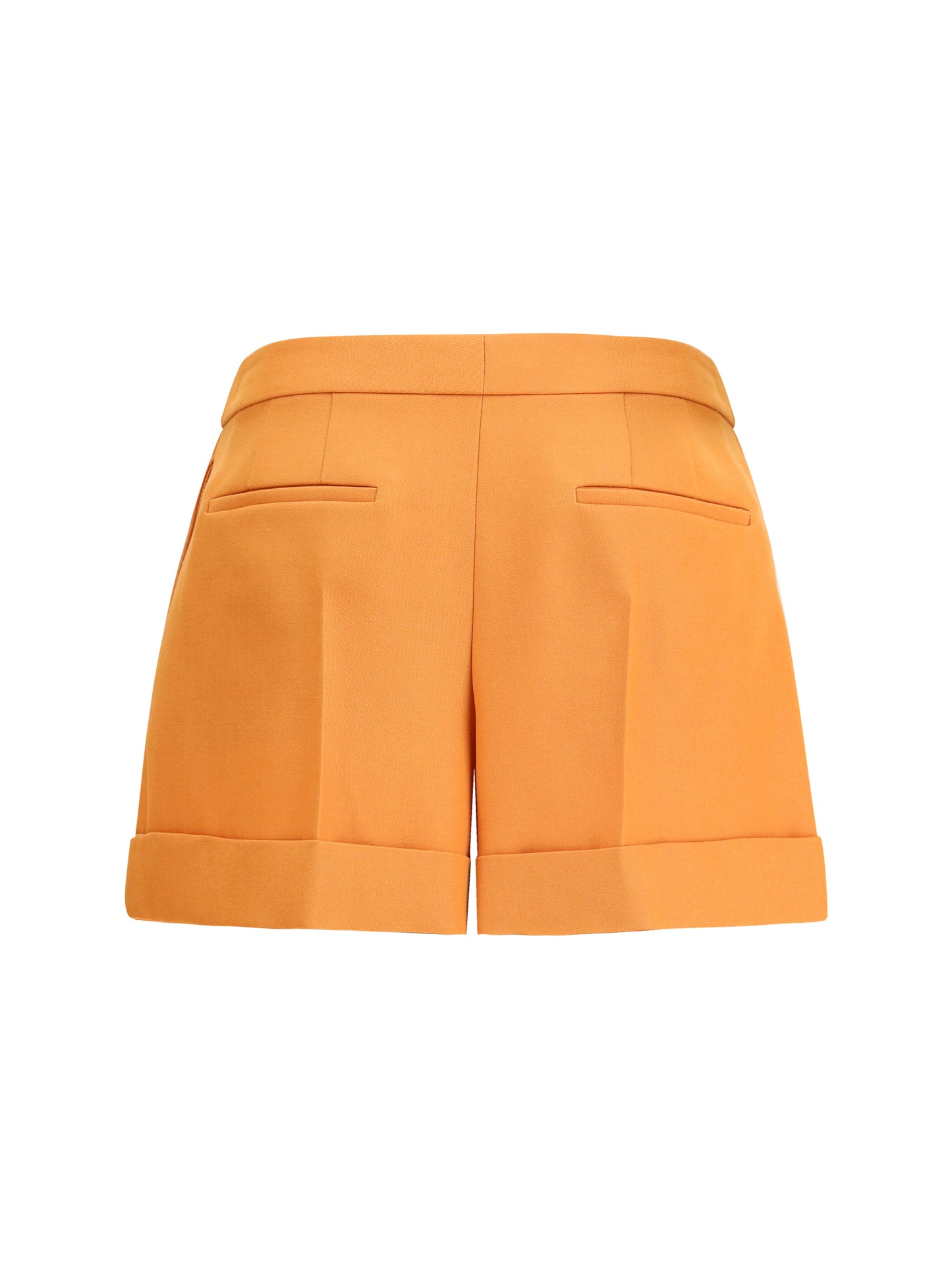 Fendi Women Grain De Poudre Wool Shorts FENDI