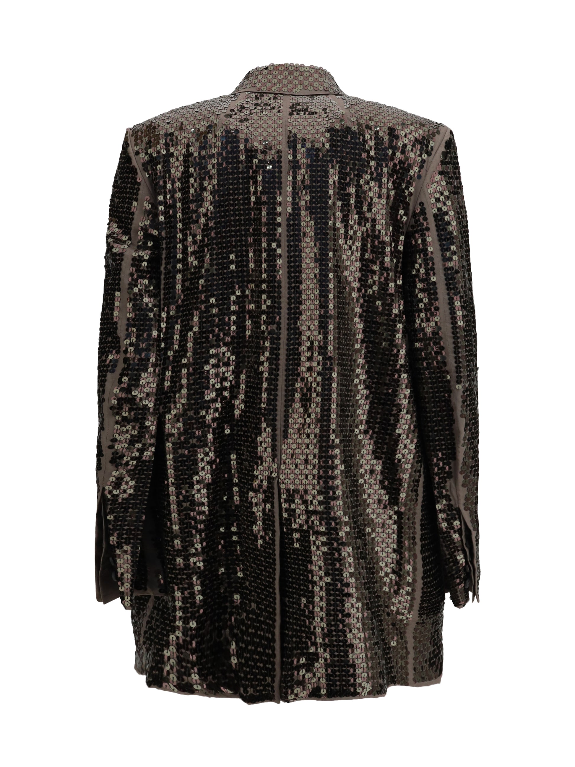 Rick Owens Women Concordian Embroidered Single-Breasted Jacket RICK OWENS