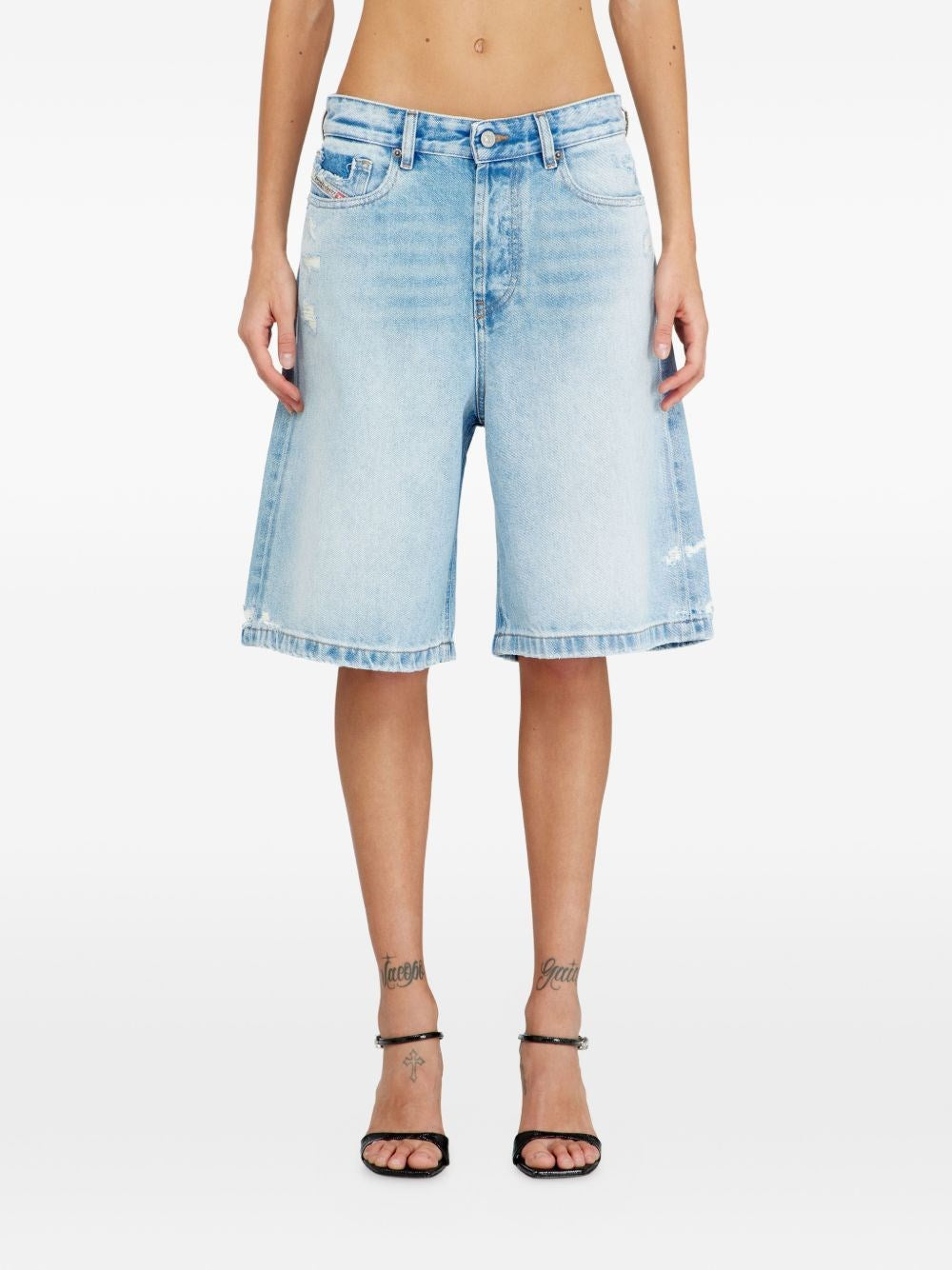 Diesel Women Regular Denim Shorts DIESEL