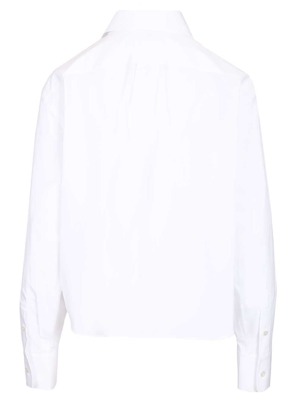 Celine Women Short Cotton Poplin Shirt CELINE