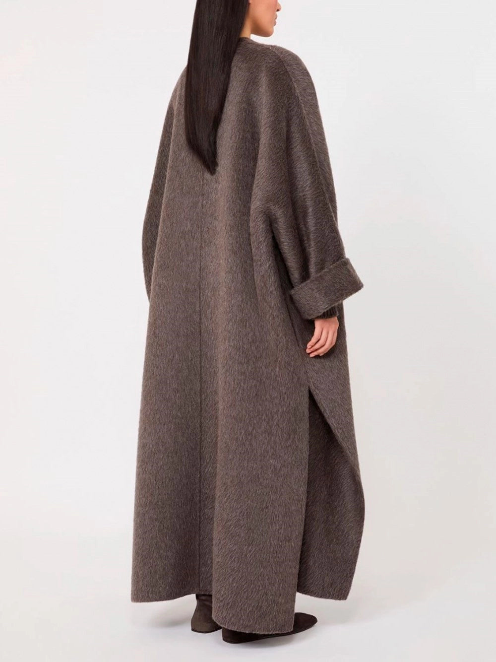 Max Mara Women Oversized Coat In Camel And Mohair MAX MARA