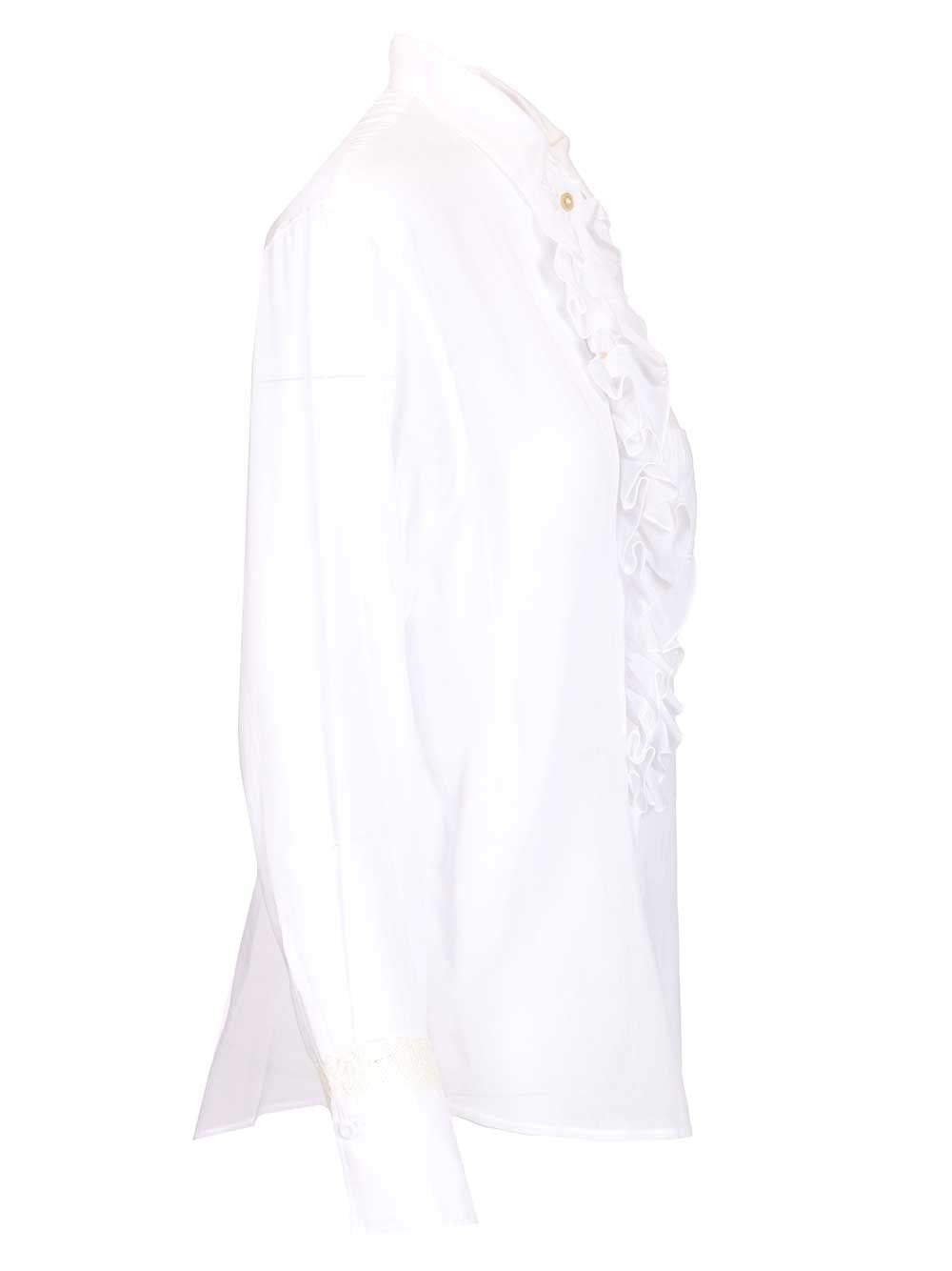 Forte_Forte Women Shirt With Rouches FORTE FORTE