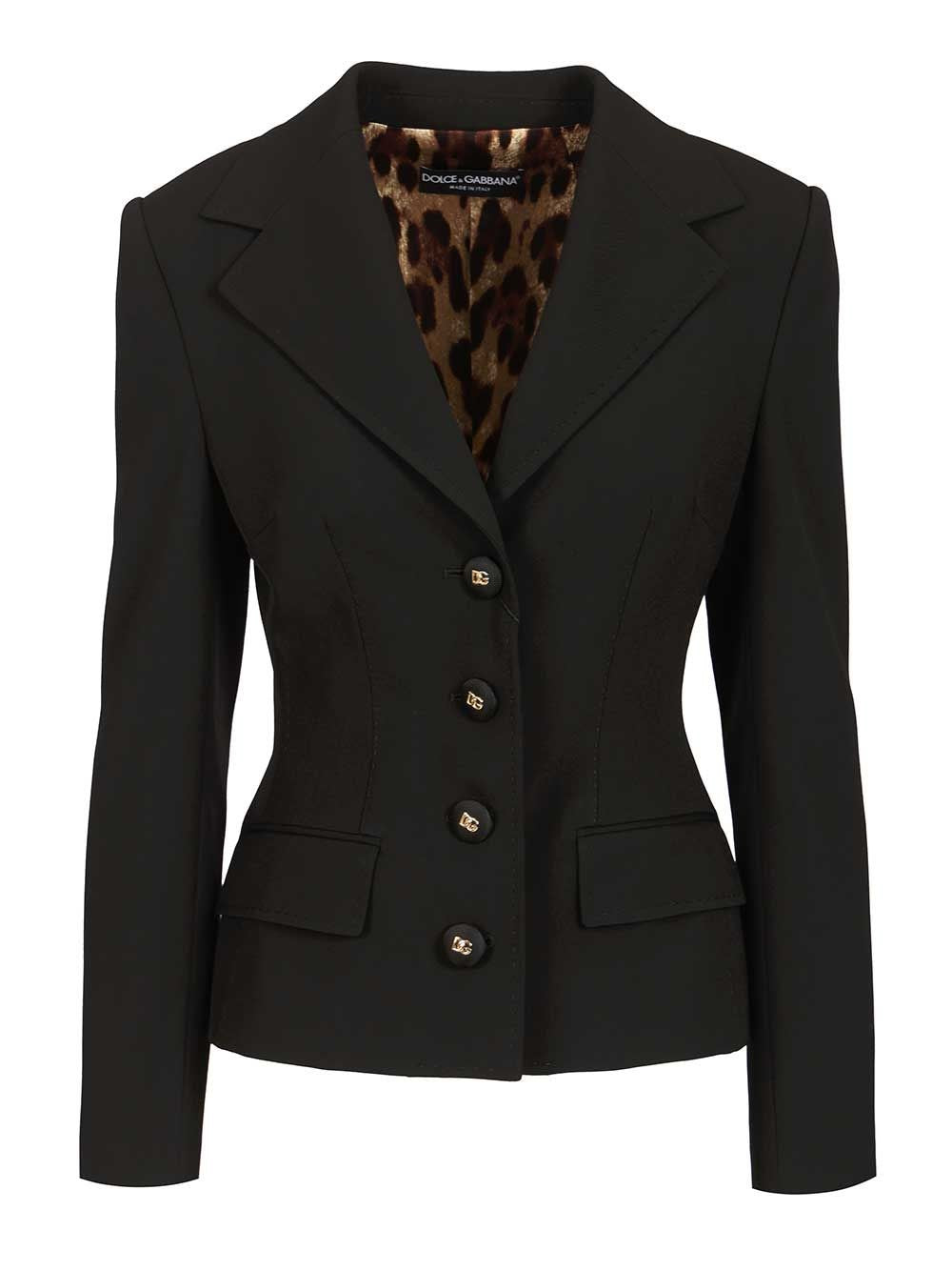 Dolce & Gabbana Women Wool Blazer DOLCE & GABBANA