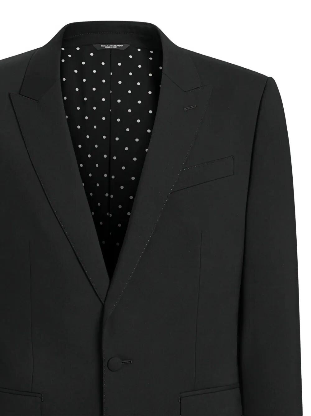 Dolce & Gabbana Men Giacca Monopetto New Martini In Tela DOLCE & GABBANA