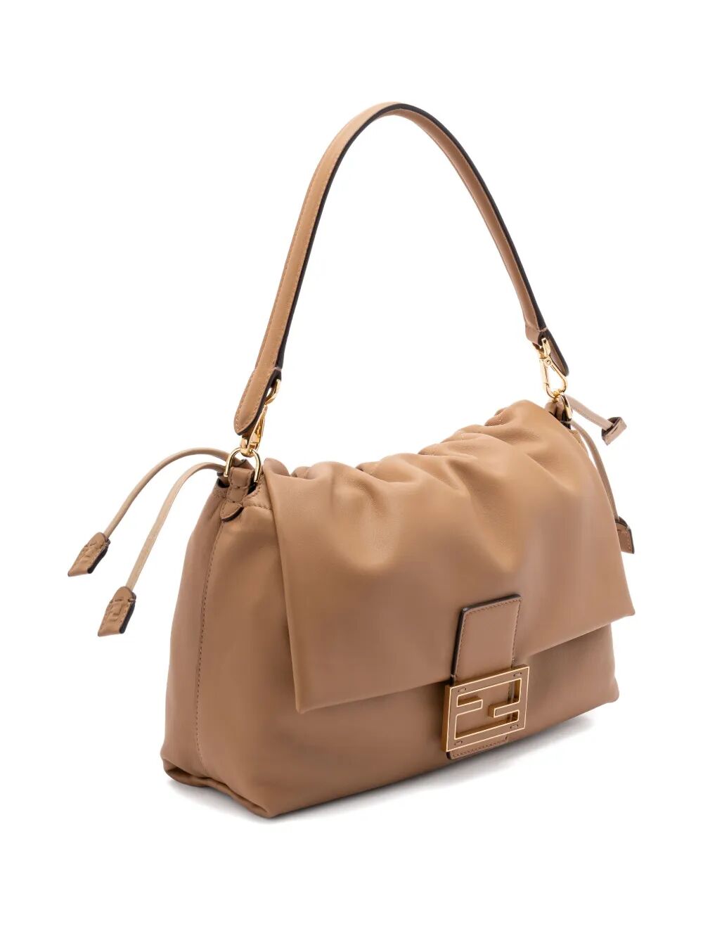 Fendi Women Mamma Baguette Large Nappa Leather Bag FENDI
