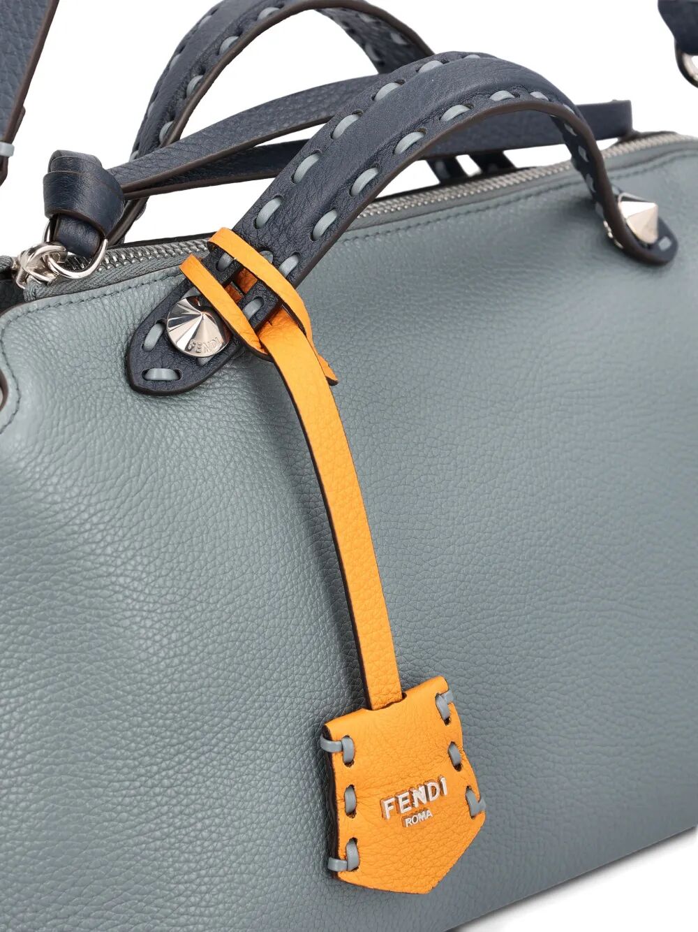 Fendi Women By The Way Soft Selleria Medium Bag With Macro Stitching FENDI