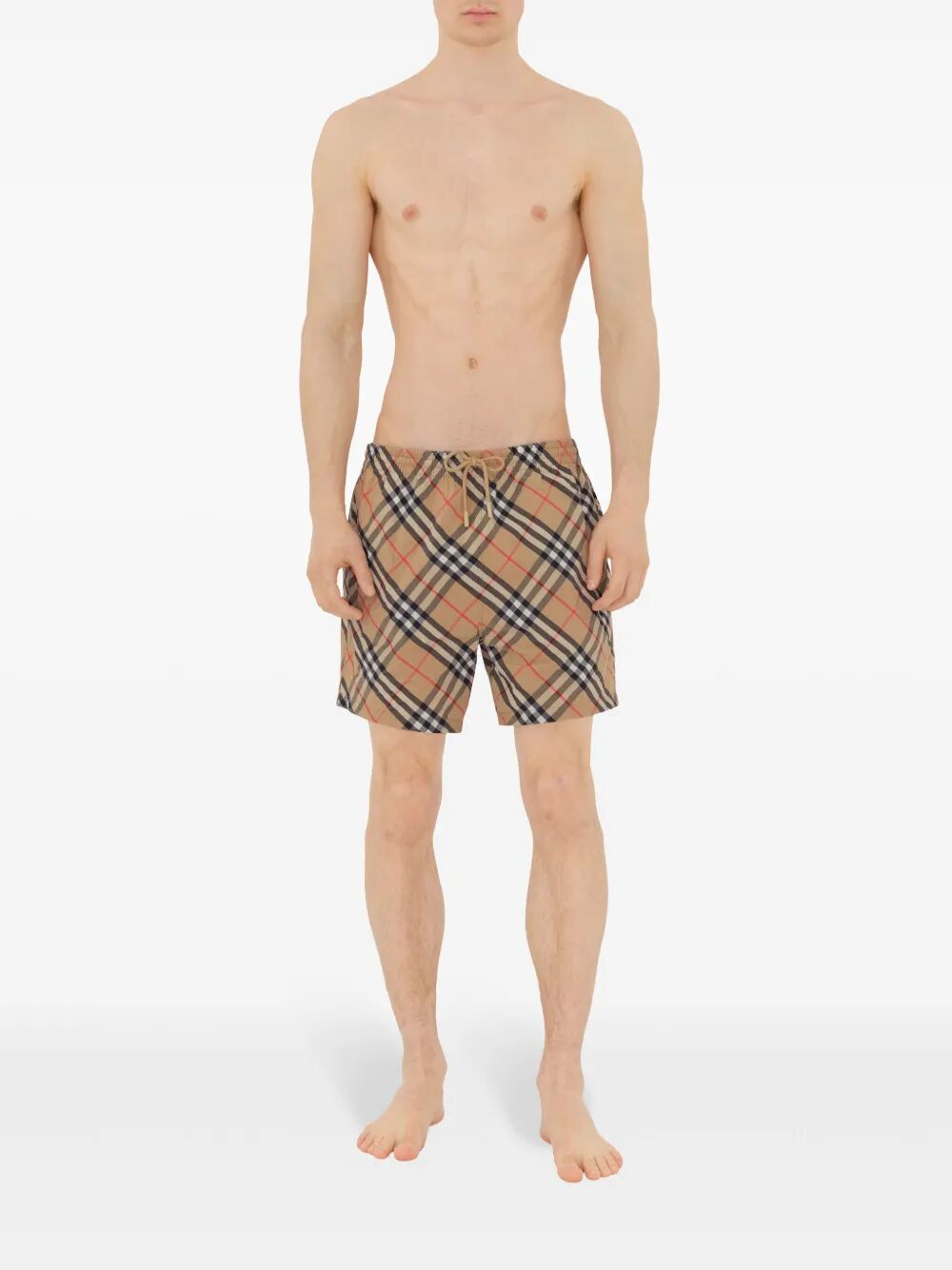 Burberry Men Check Swim Shorts BURBERRY