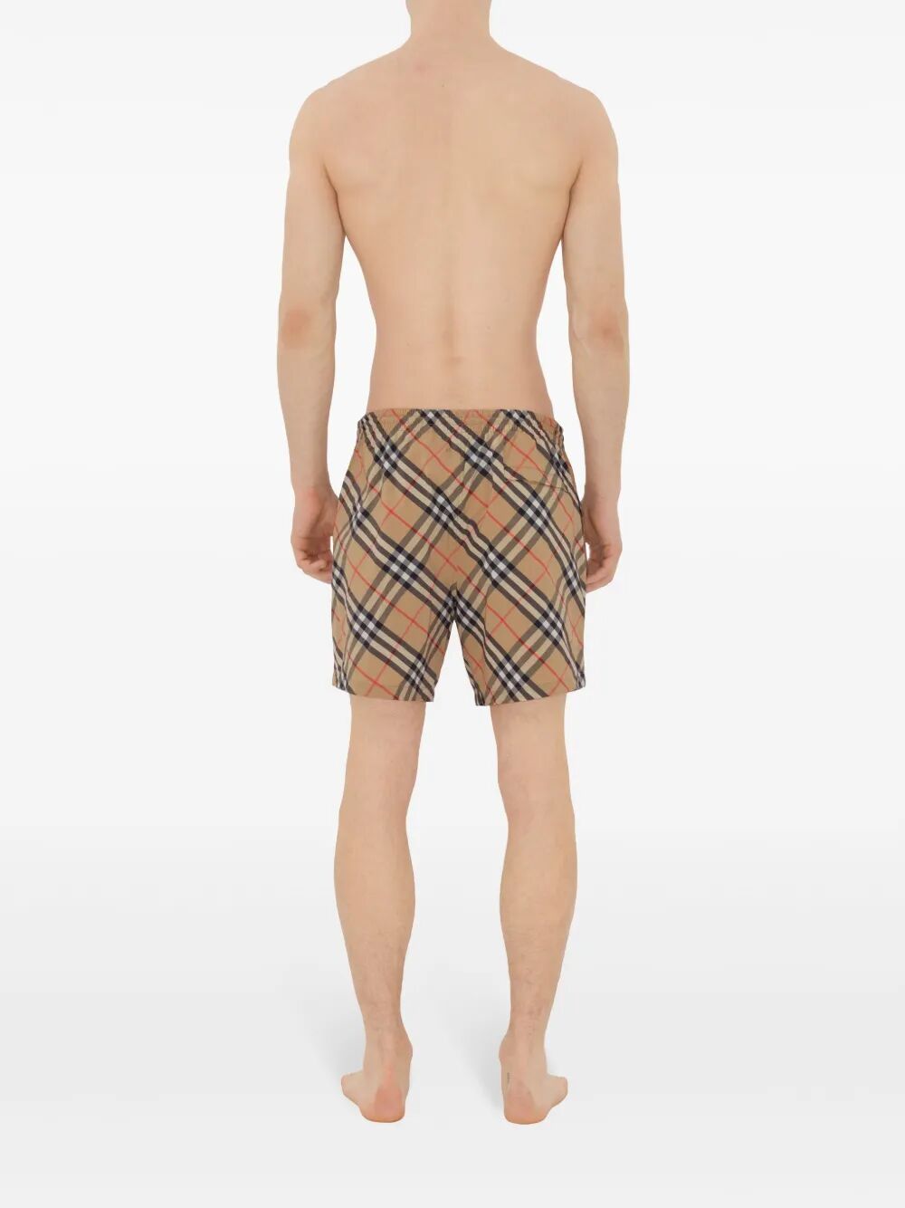 Burberry Men Check Swim Shorts BURBERRY