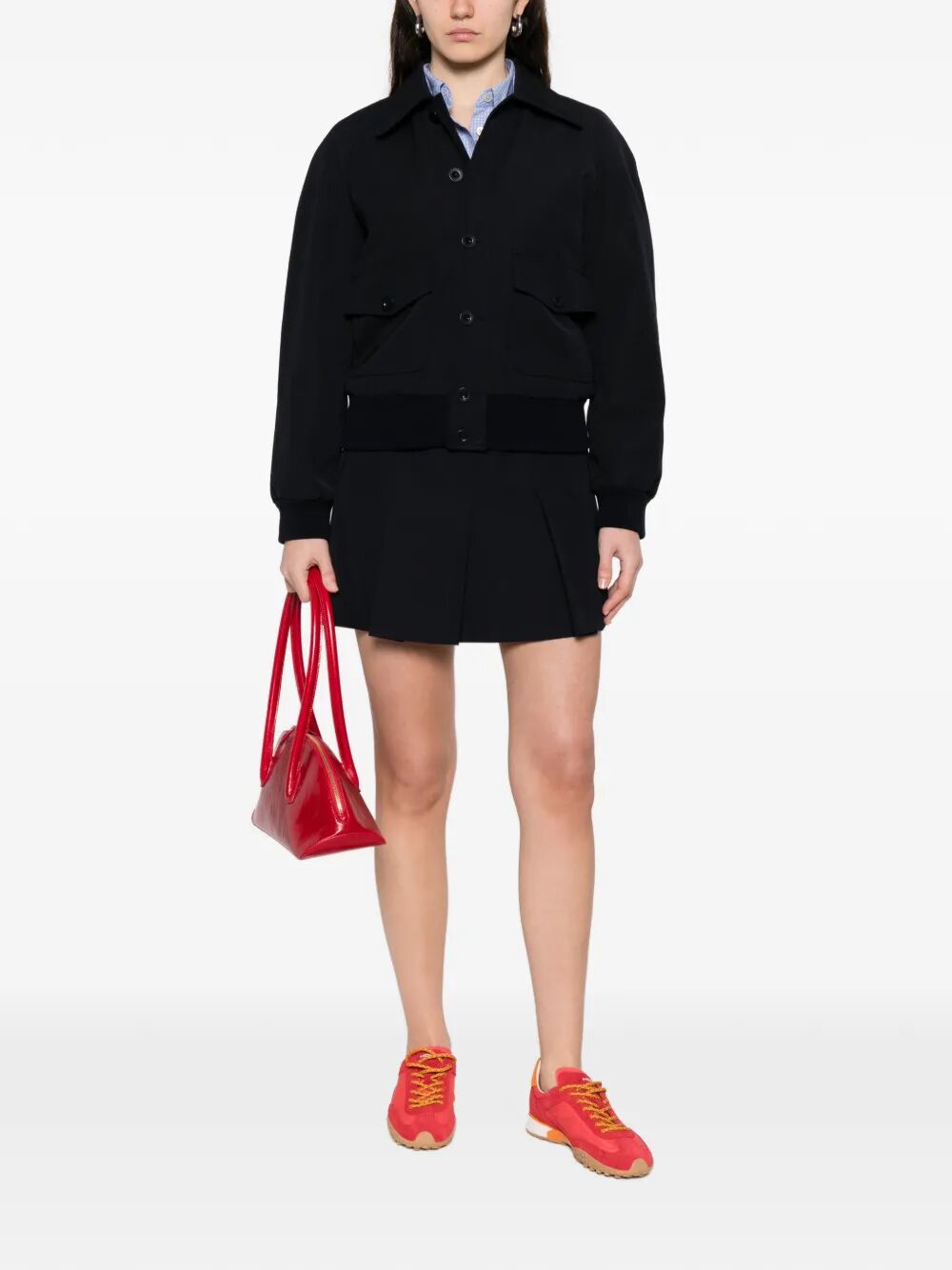 A.P.C. Women Pleated Mini Skirt A.P.C.