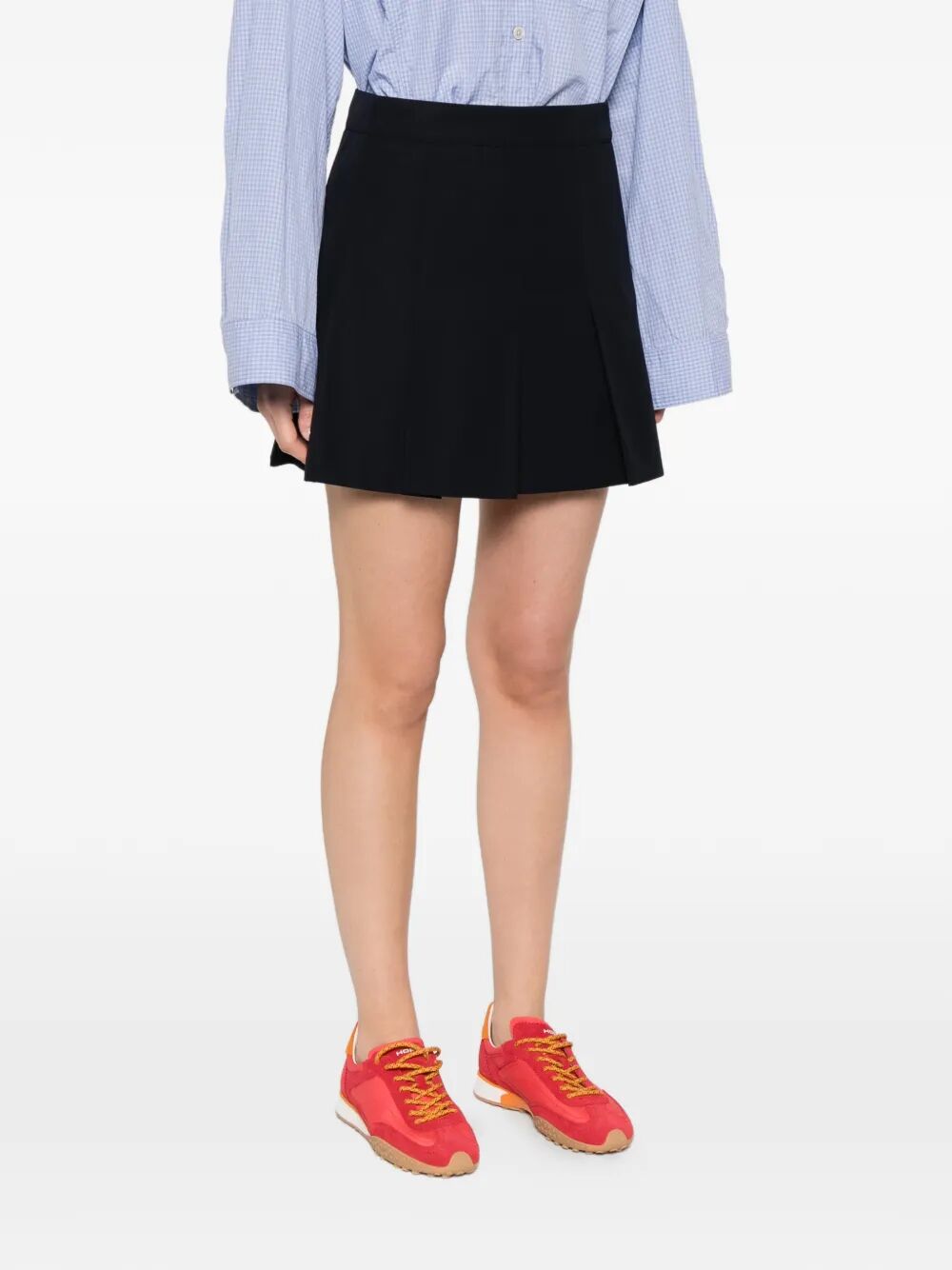 A.P.C. Women Pleated Mini Skirt A.P.C.