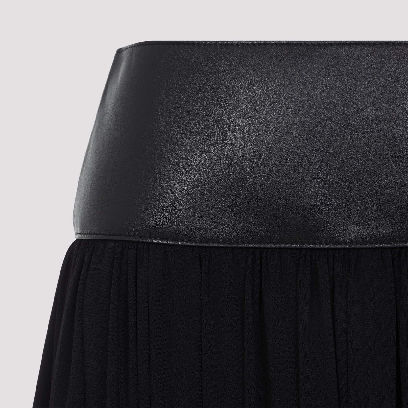 Alaïa Belt Midi Skirt Women ALAIA