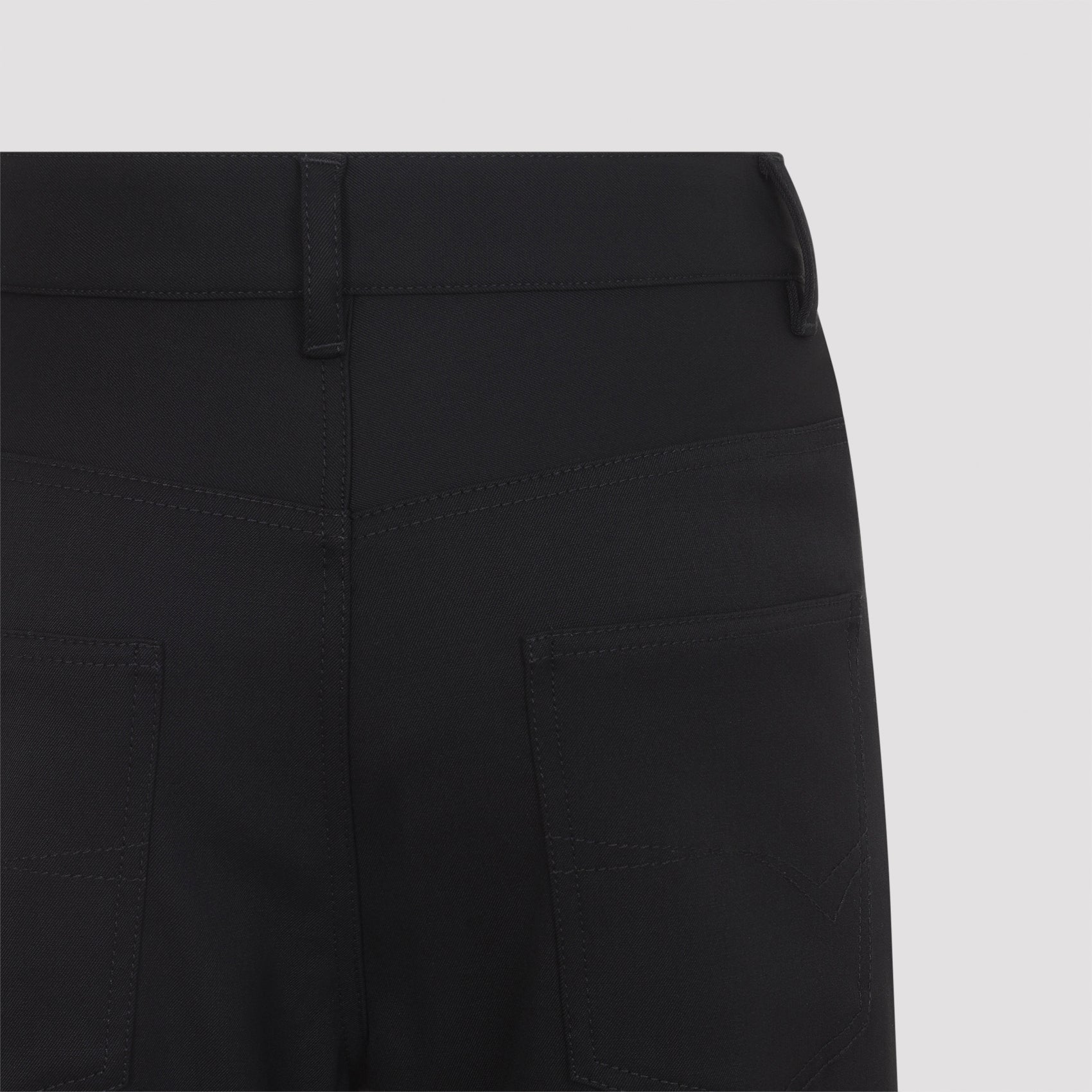 Balenciaga Straight Wool Pants Women BALENCIAGA