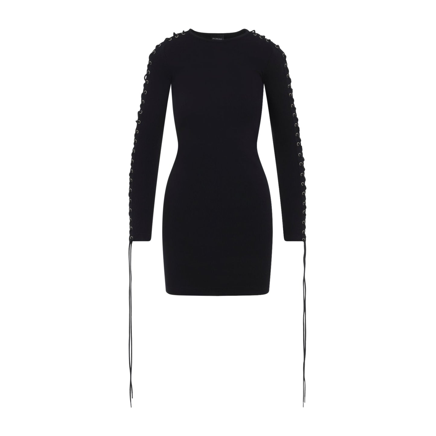Balenciaga Lace-Up Mini Dress Women BALENCIAGA