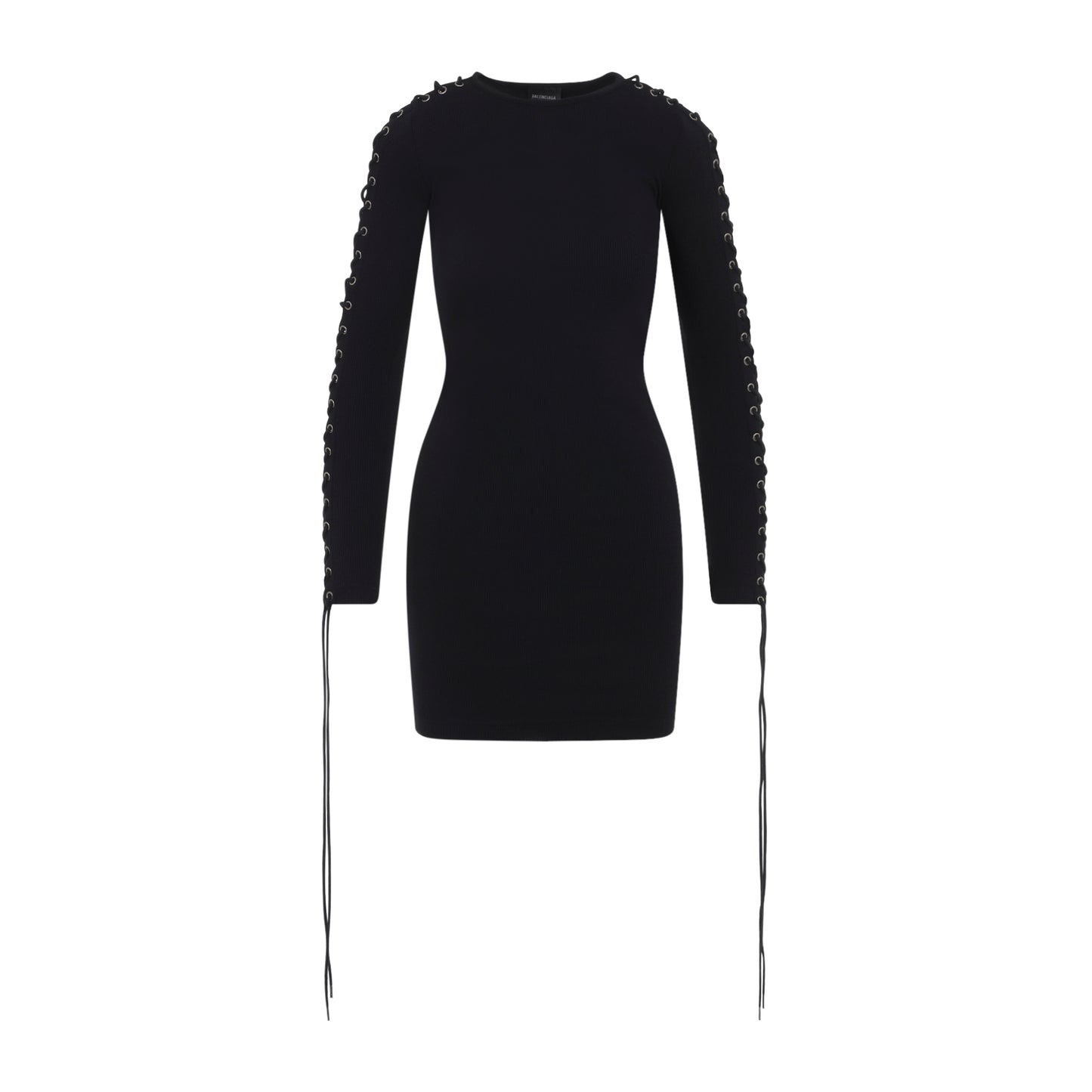 Balenciaga Lace-Up Mini Dress Women BALENCIAGA
