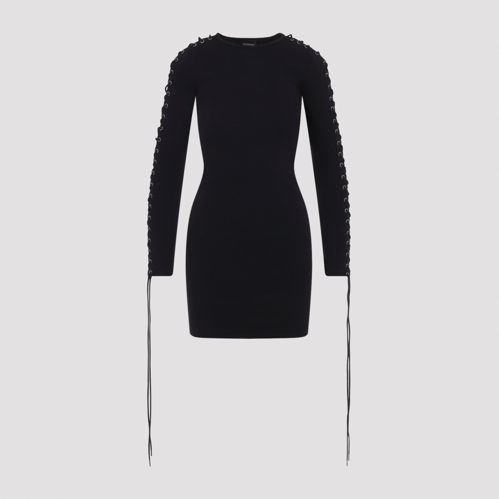 Balenciaga Lace-Up Mini Dress Women BALENCIAGA