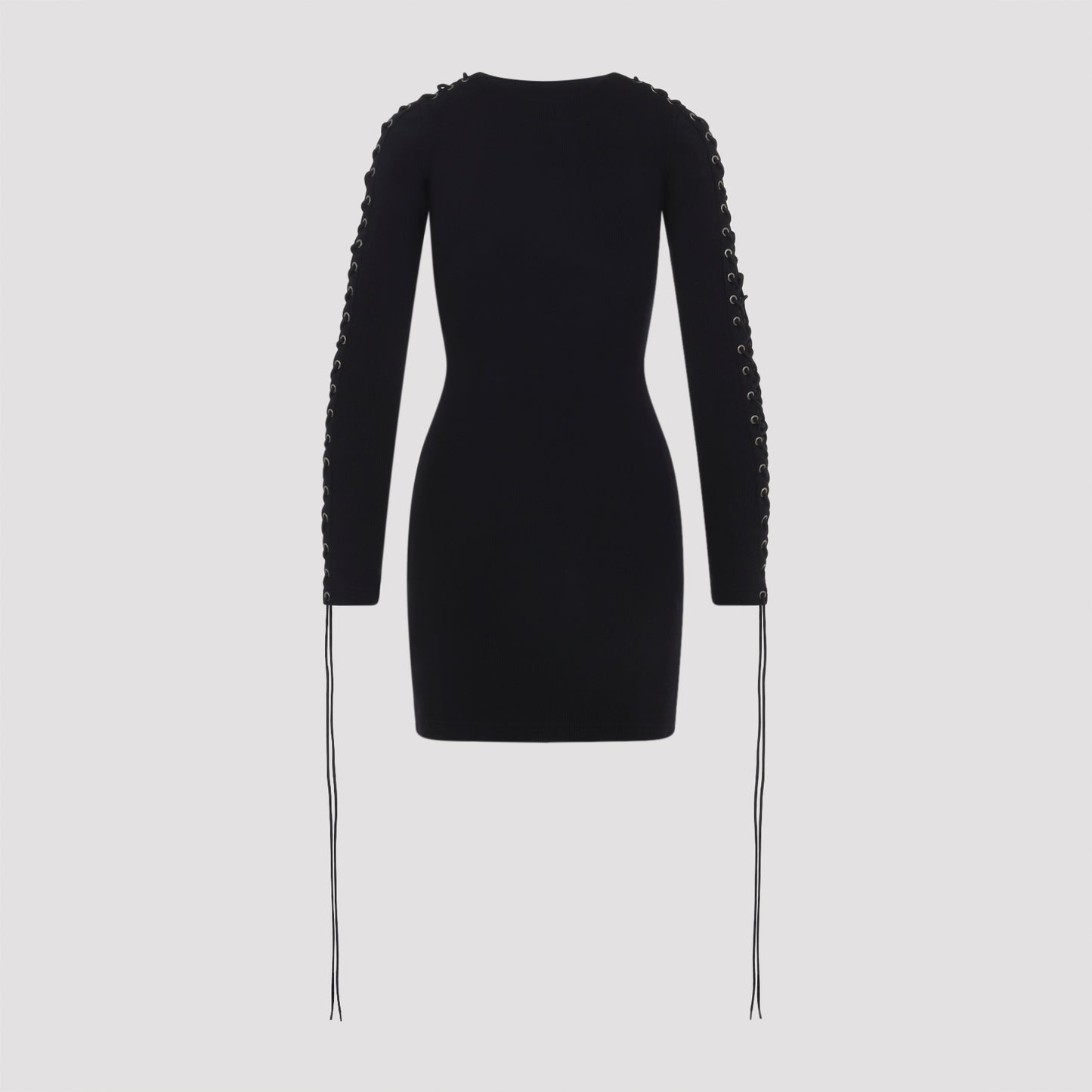 Balenciaga Lace-Up Mini Dress Women BALENCIAGA