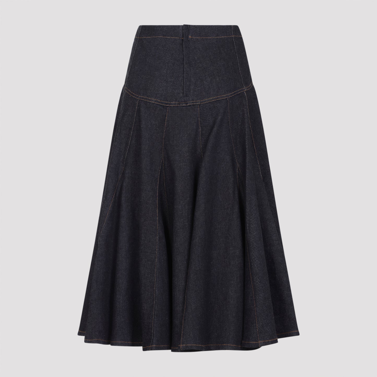 Jacquemus La Jupe De-Nimes Lavoir Midi Skirt Women JACQUEMUS