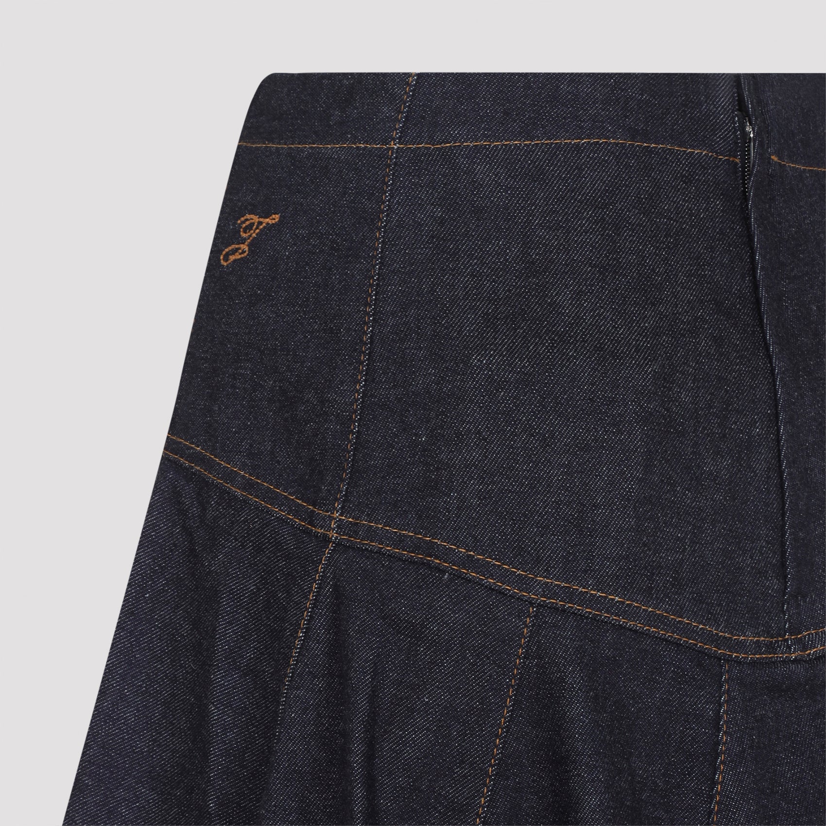 Jacquemus La Jupe De-Nimes Lavoir Midi Skirt Women JACQUEMUS