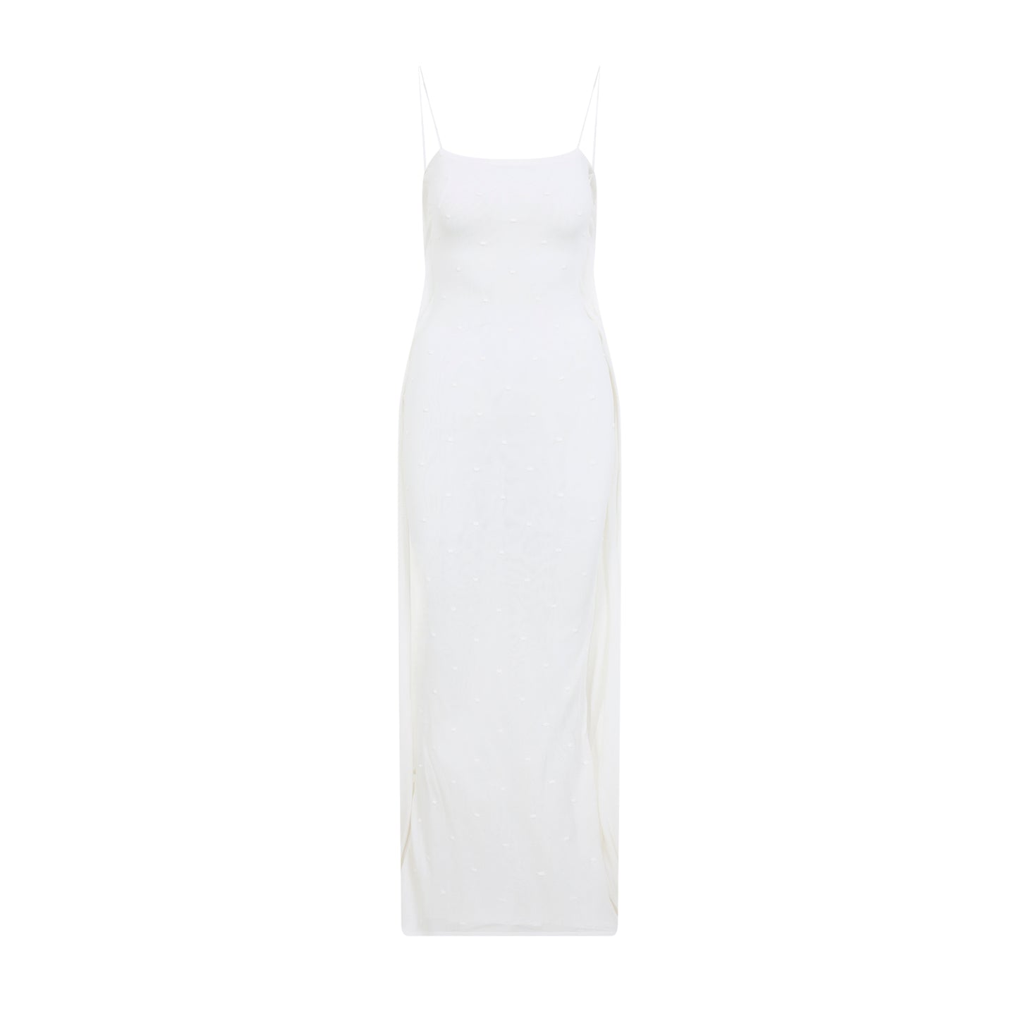 Jacquemus La Robe Maille Plumetis Long Dress Women JACQUEMUS