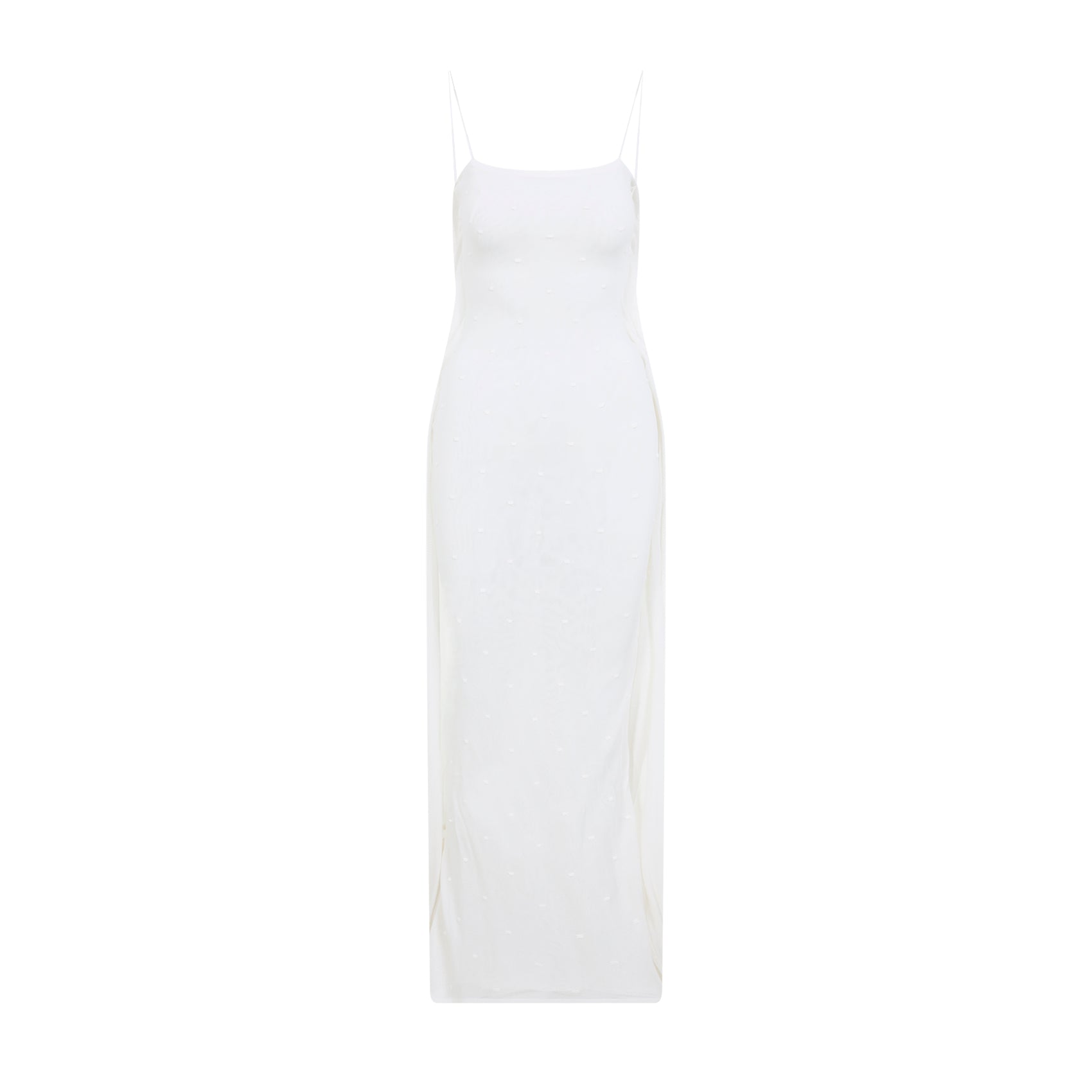 Jacquemus La Robe Maille Plumetis Long Dress Women JACQUEMUS