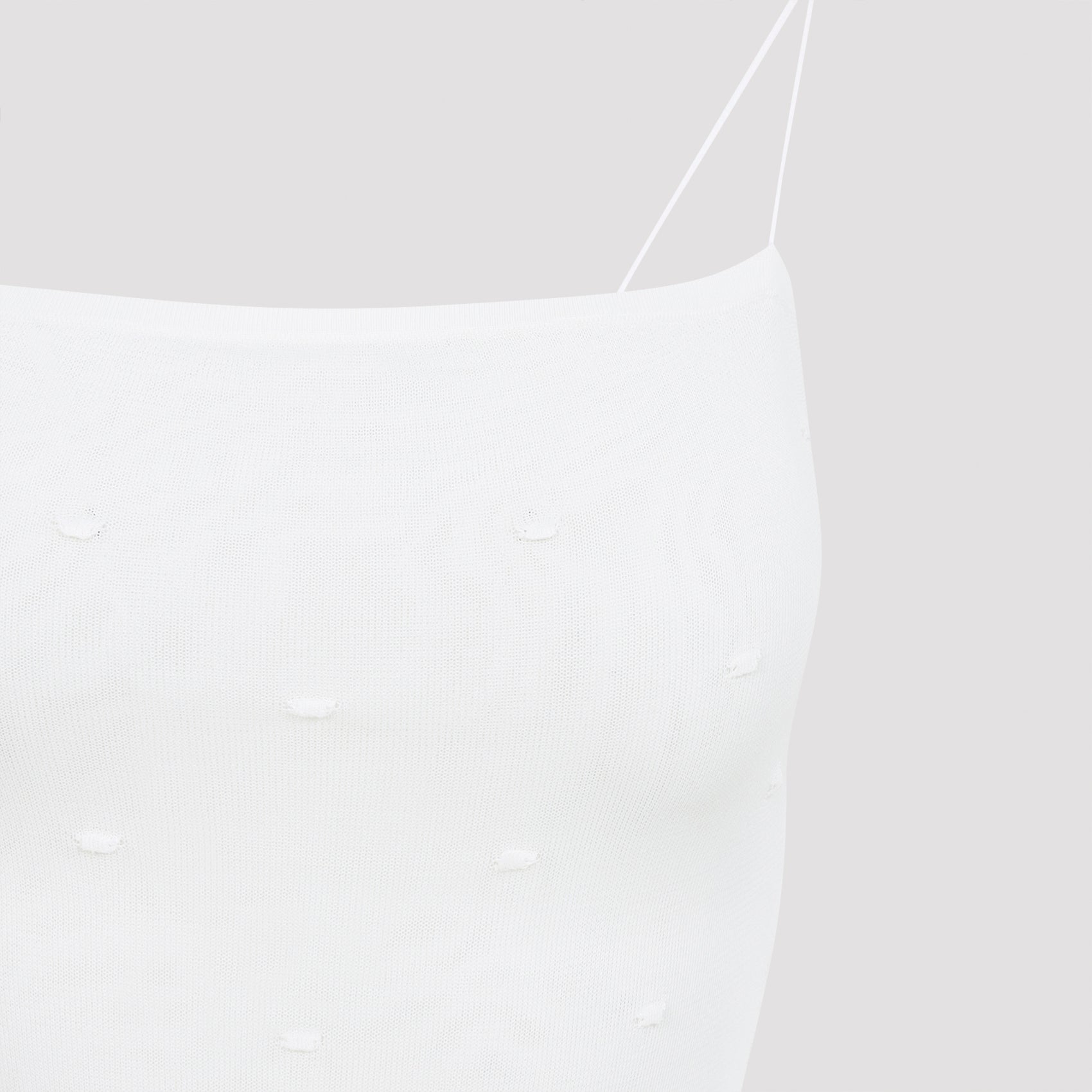 Jacquemus La Robe Maille Plumetis Long Dress Women JACQUEMUS