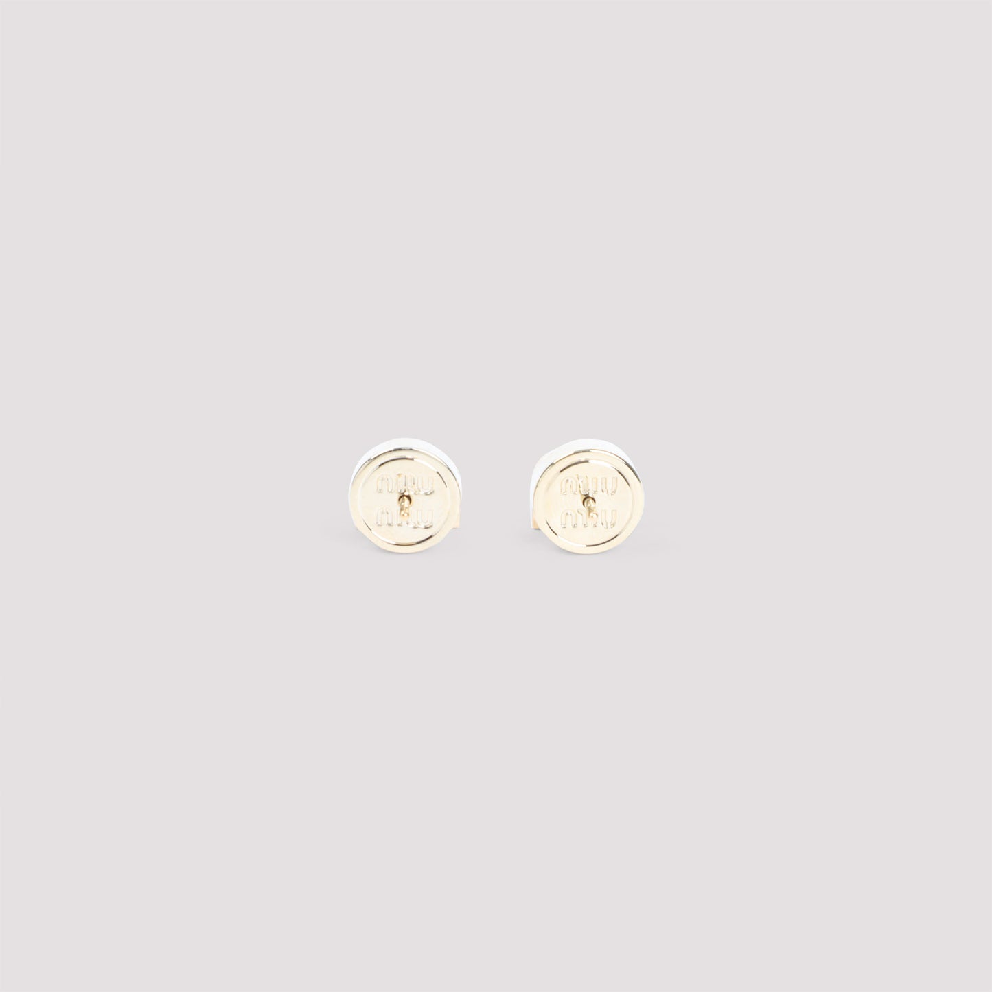 Miu Miu Brass Earrings Women MIU MIU