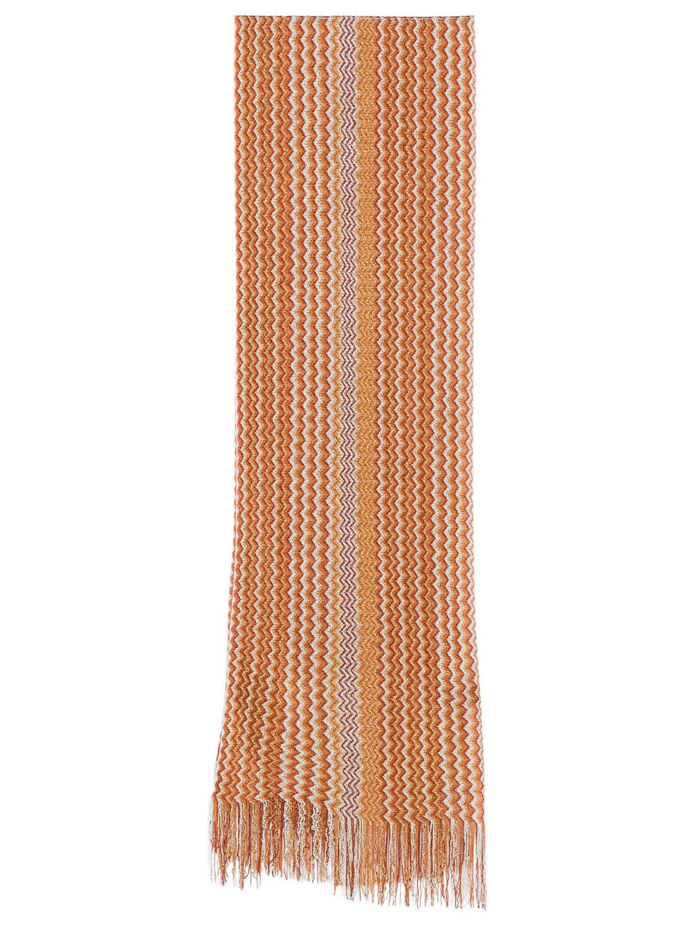 Missoni Women Zig-Zag Viscose Fringed Scarf MISSONI