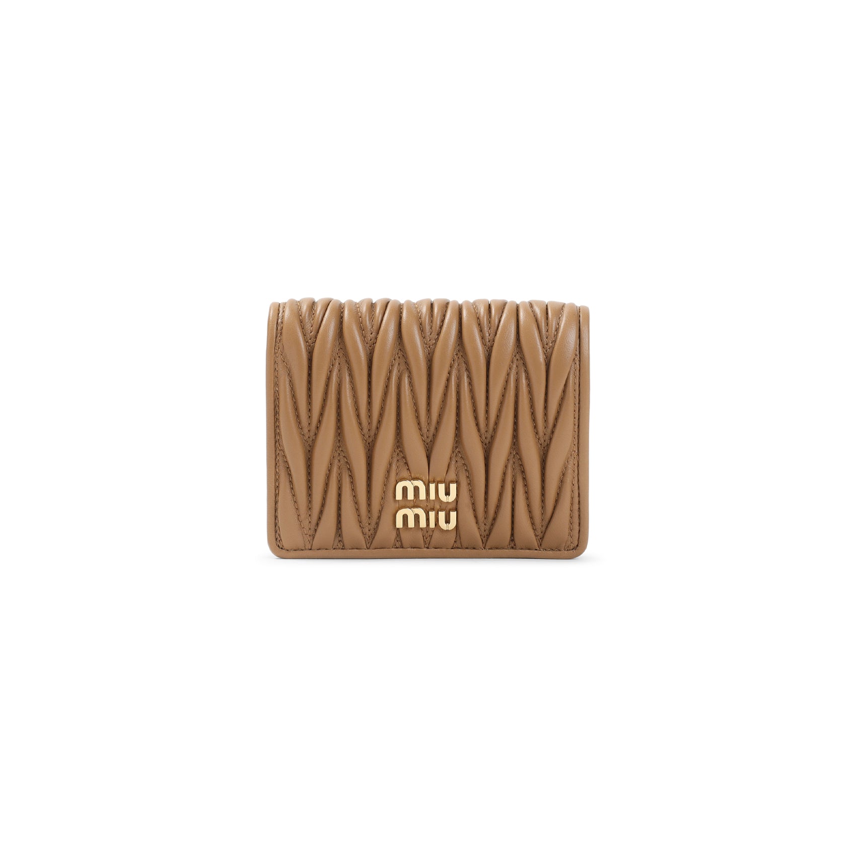 Miu Miu Matelassé Wallet Women MIU MIU