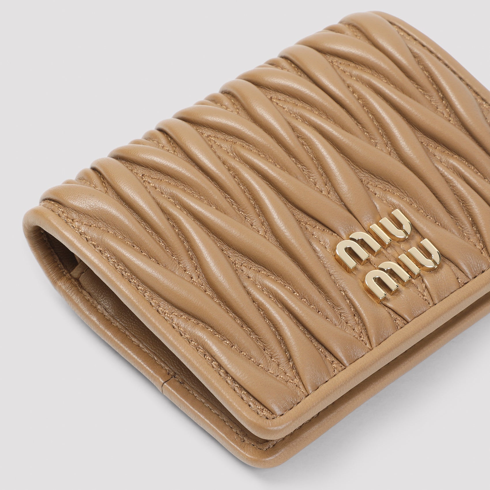 Miu Miu Matelasse Wallet Women MIU MIU