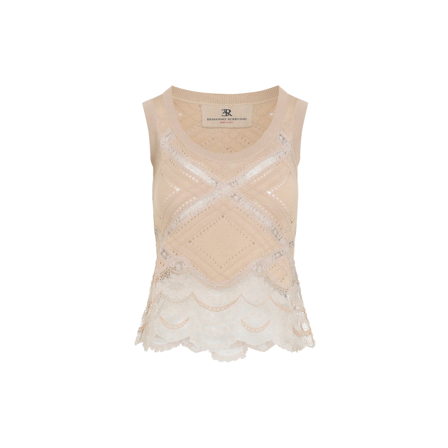 Ermanno Scervino Sleeveless Knit Top Women ERMANO SCERVINO