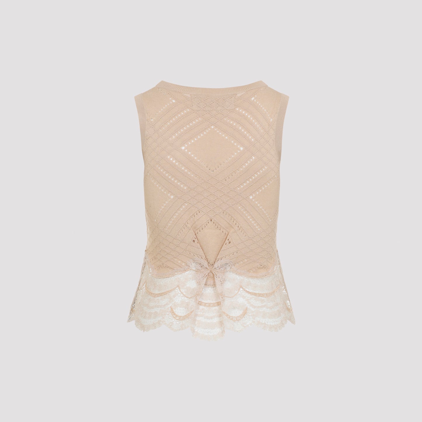Ermanno Scervino Sleeveless Knit Top Women ERMANO SCERVINO