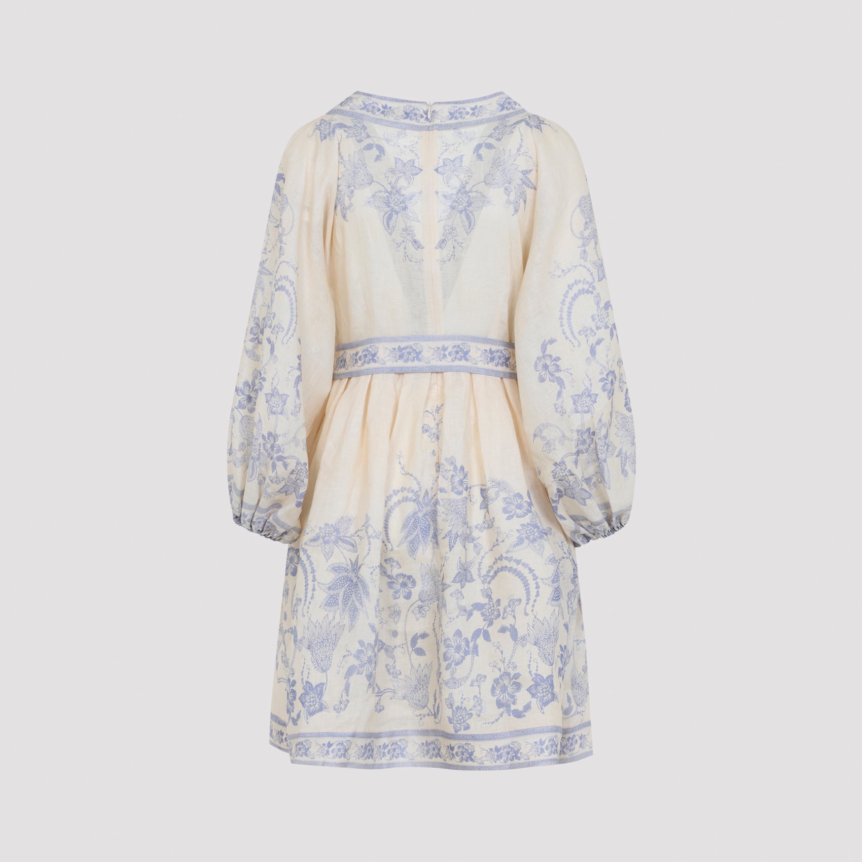Zimmerman Indra Plunge Mini Dress Women ZIMMERMANN