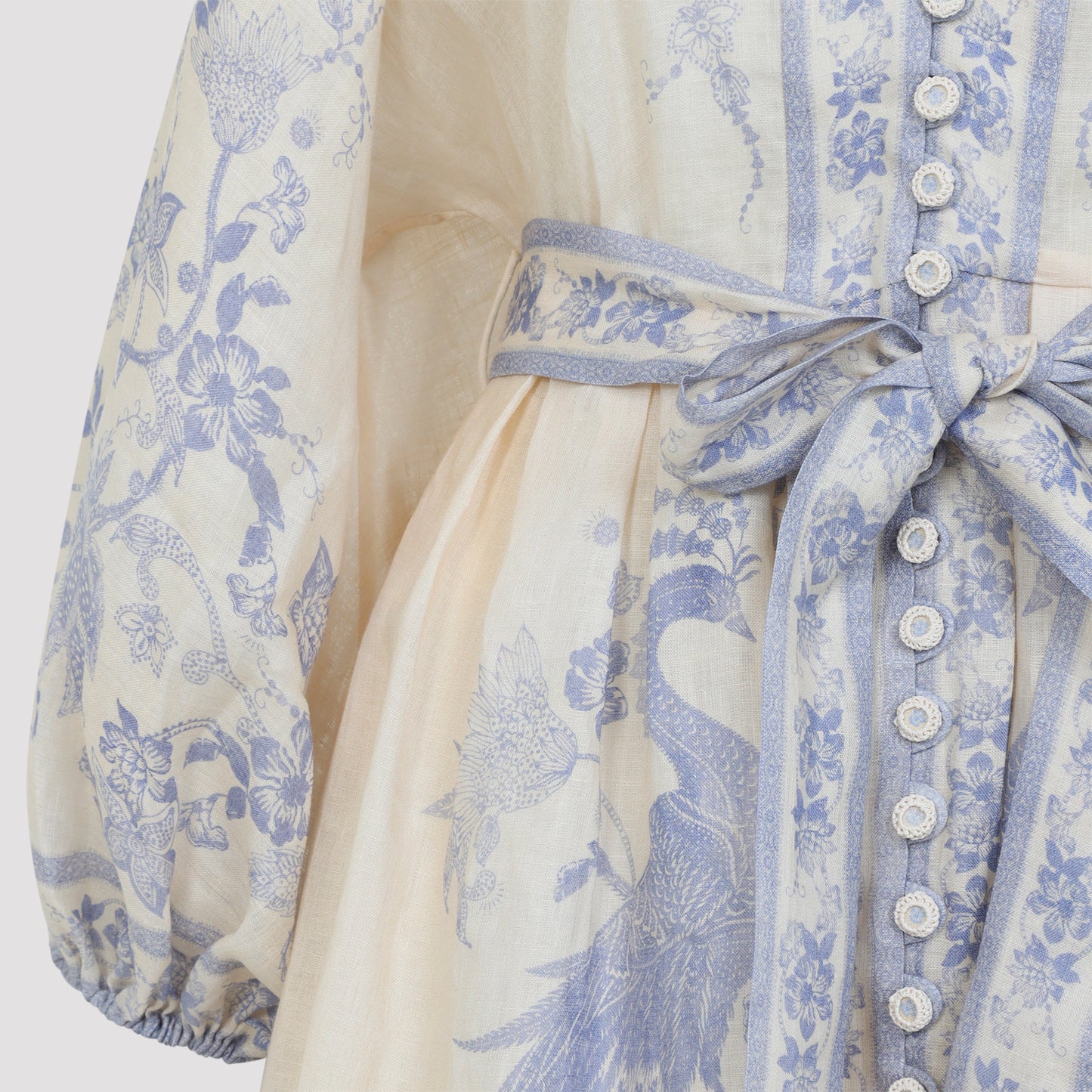 Zimmerman Indra Plunge Mini Dress Women ZIMMERMANN