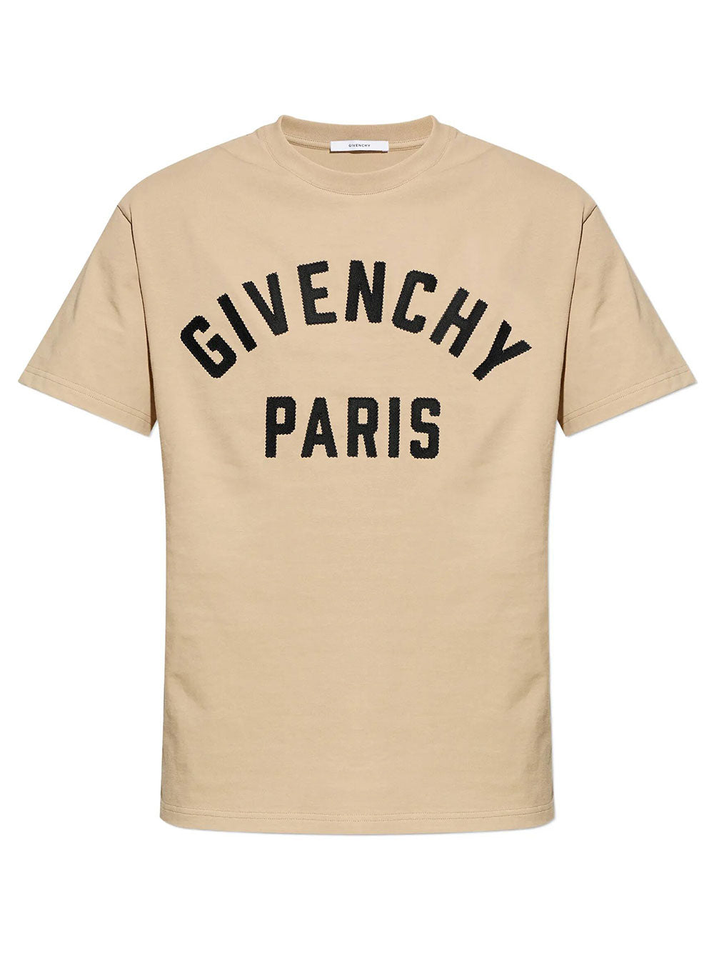 Givenchy Men Givenchy Paris Embroidery Cotton T-Shirt GIVENCHY