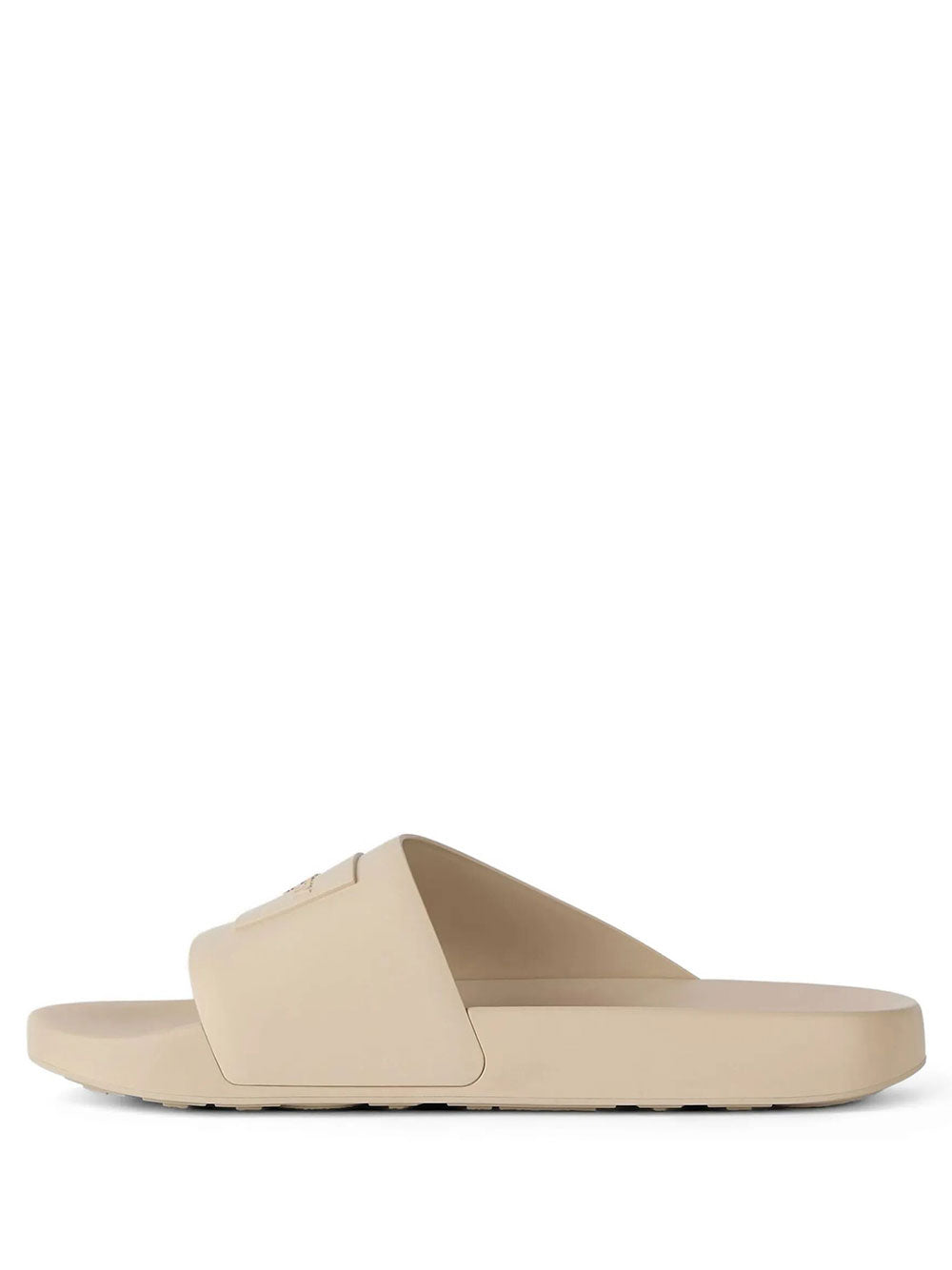 Givenchy Men Label Slide Mules In Rubber GIVENCHY