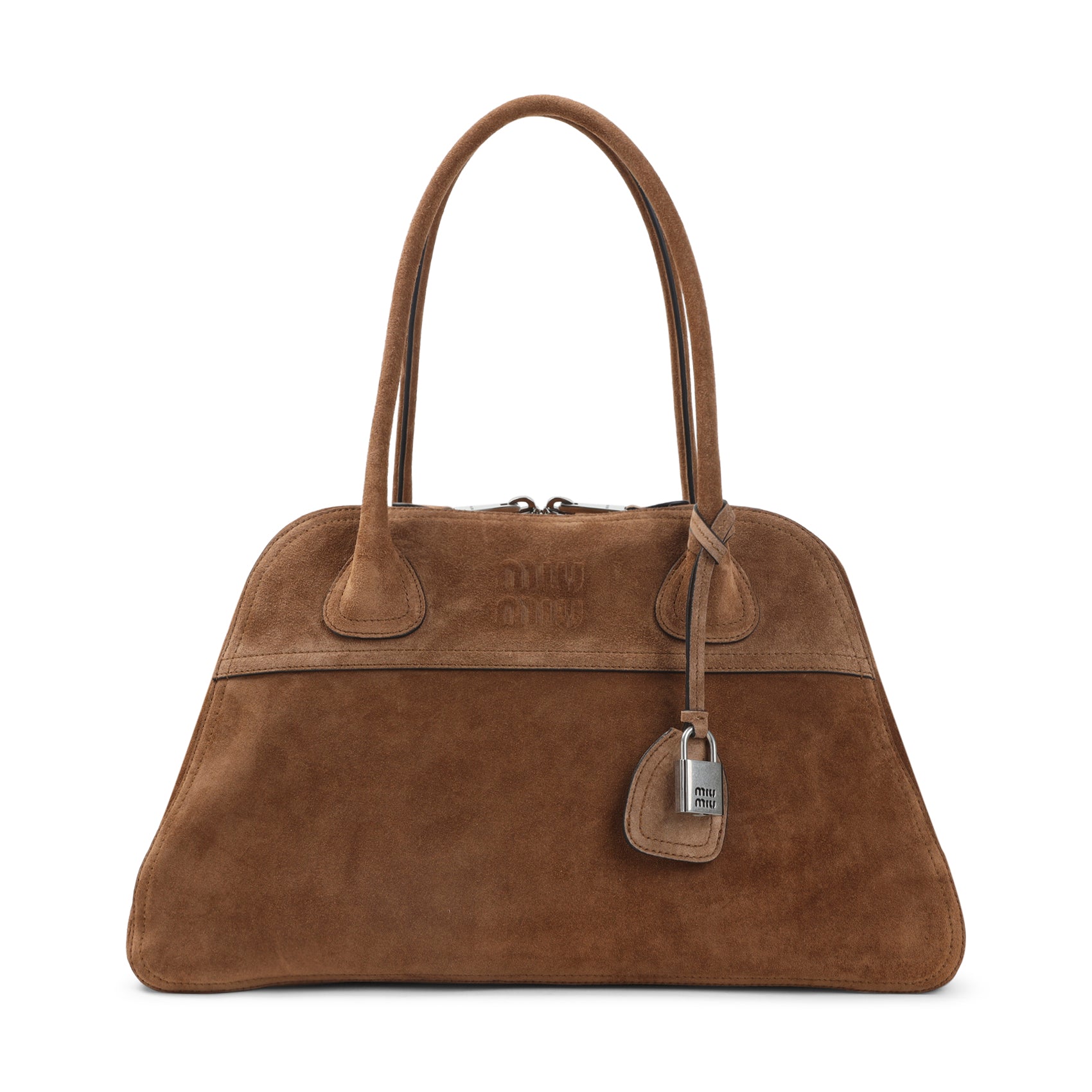 Miu Miu Vivant Suede Leather Bag Women MIU MIU