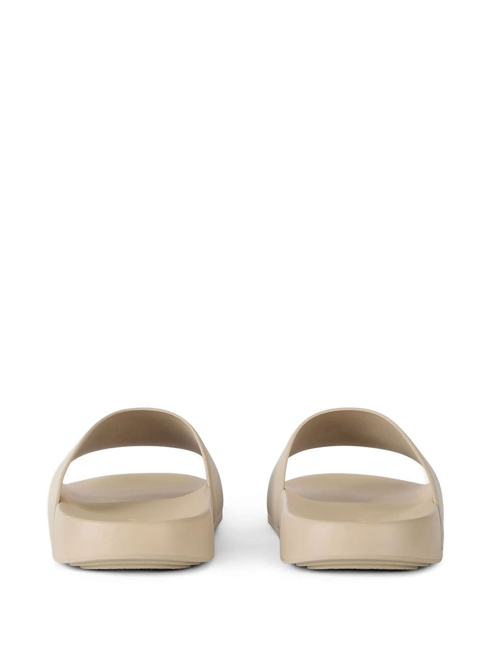 Givenchy Men Label Slide Mules In Rubber GIVENCHY