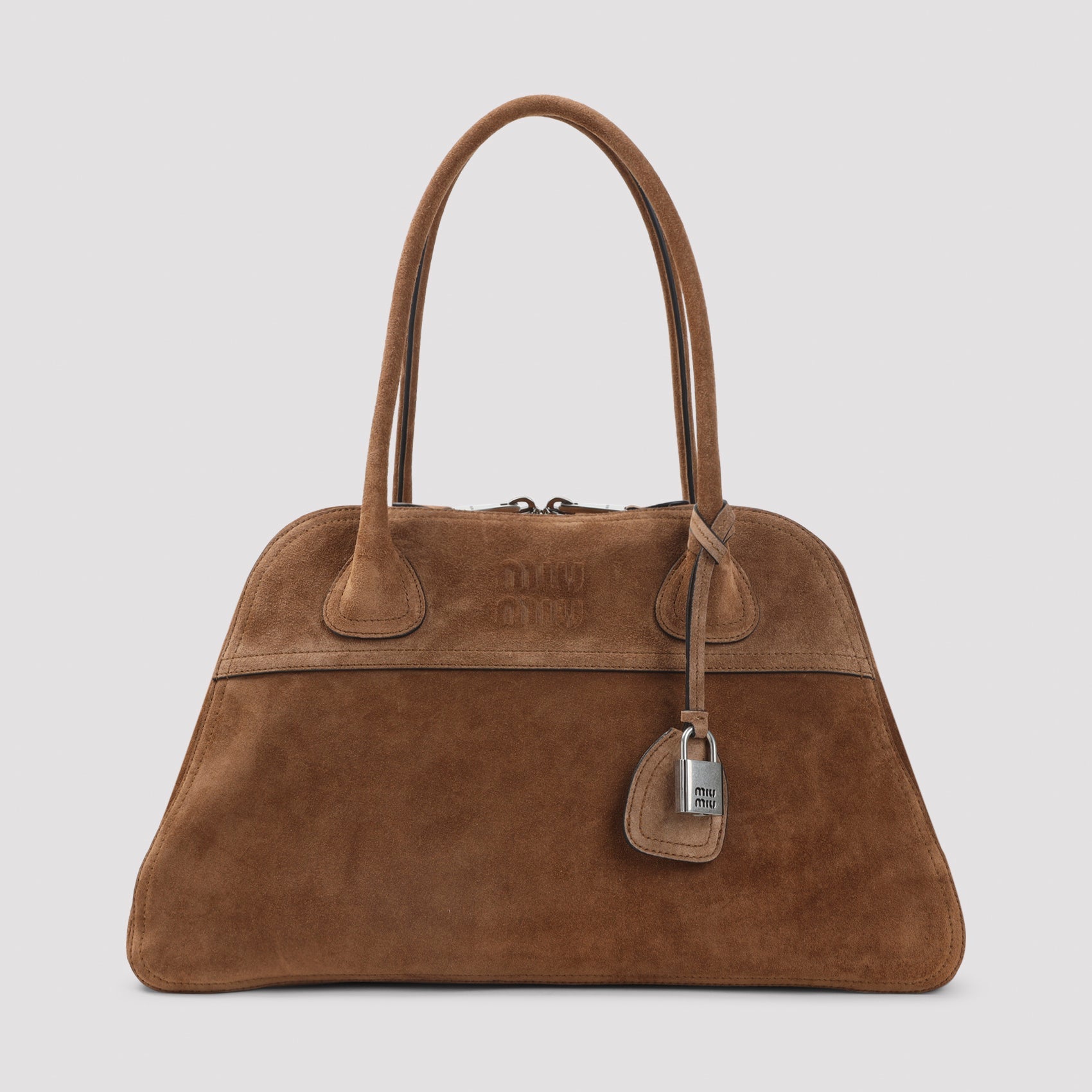 Miu Miu Vivant Suede Leather Bag Women MIU MIU