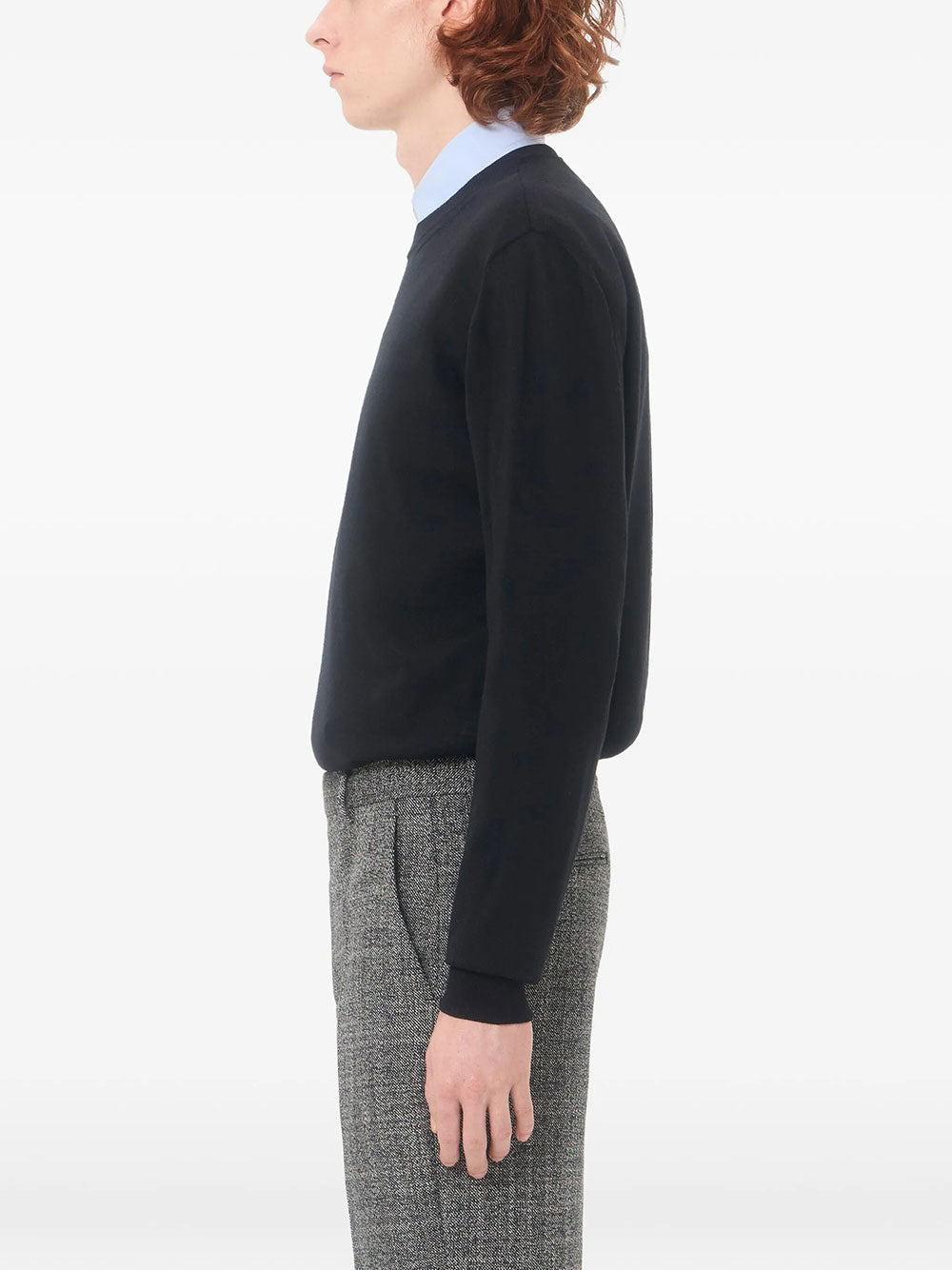 Valentino Garavani Men Valentino Wool Jumper With Vlogo Embroidery VALENTINO GARAVANI